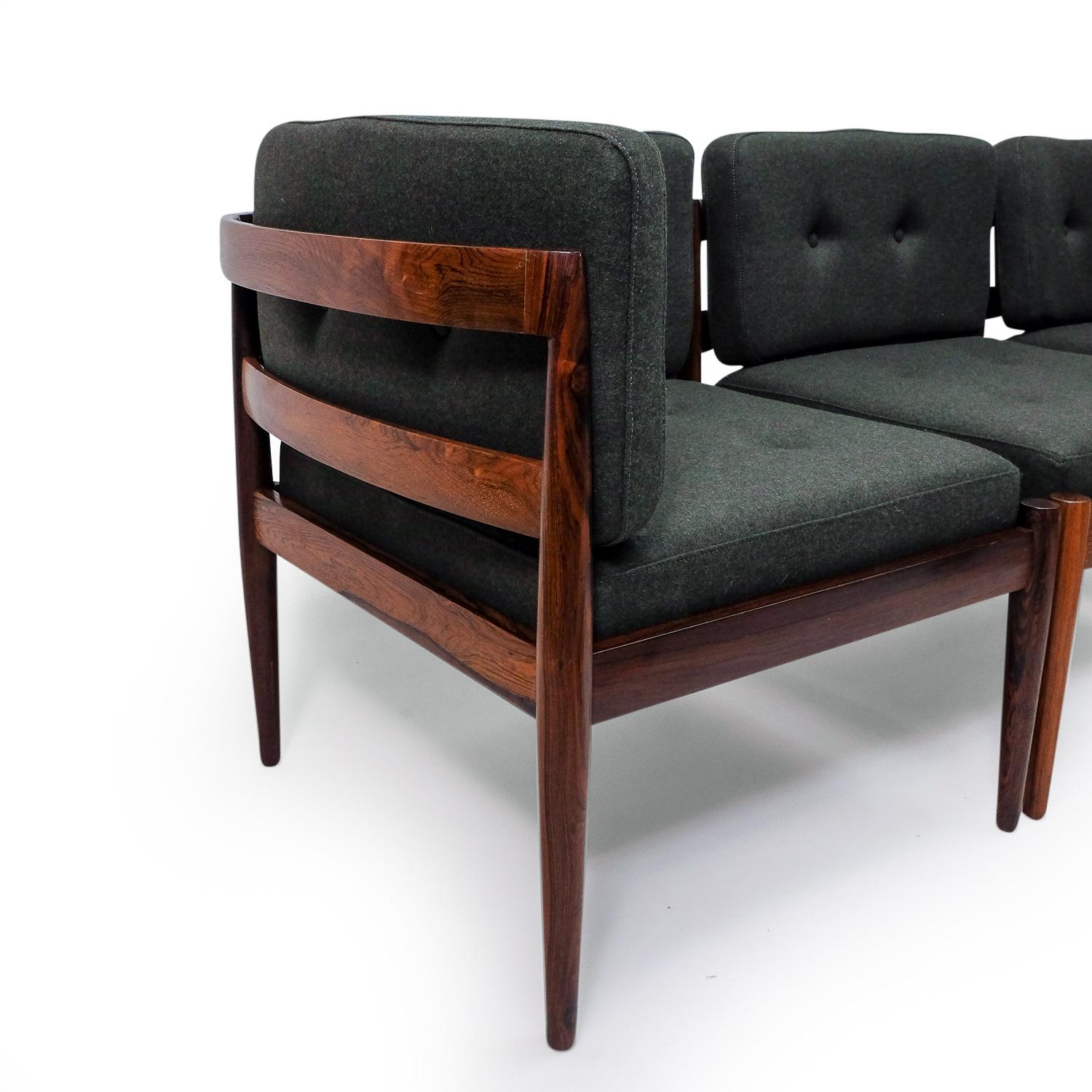 Danish Design Kai Kristiansen Seating Group Model Universe, 1960s For Sale 1