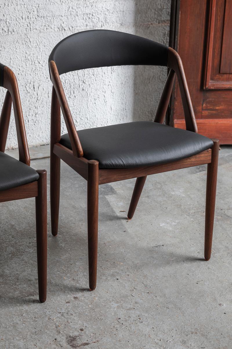 Kai Kristiansen Set of 8 Dining Chairs ‘Model 31’, Denmark, 1960s  6