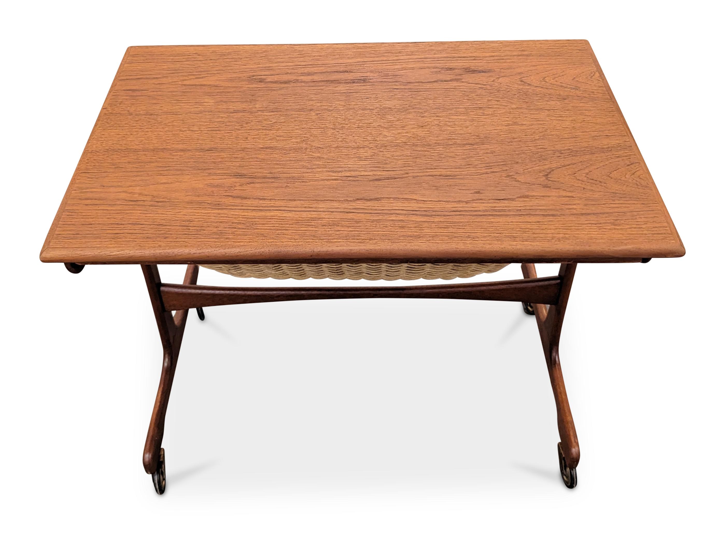 Kai Kristiansen Sewing Table - 022469 Vintage Danish Mid Century  For Sale 1