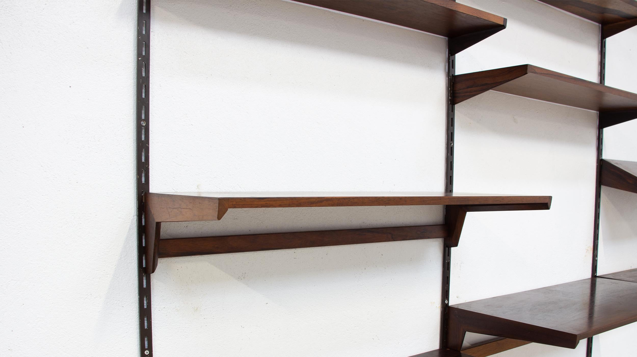 Danish Kai Kristiansen shelving for FM furniture