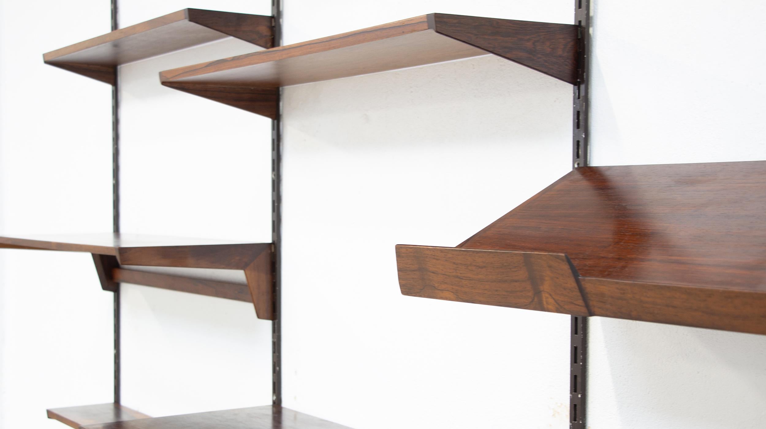Palisander Kai Kristiansen shelving for FM furniture