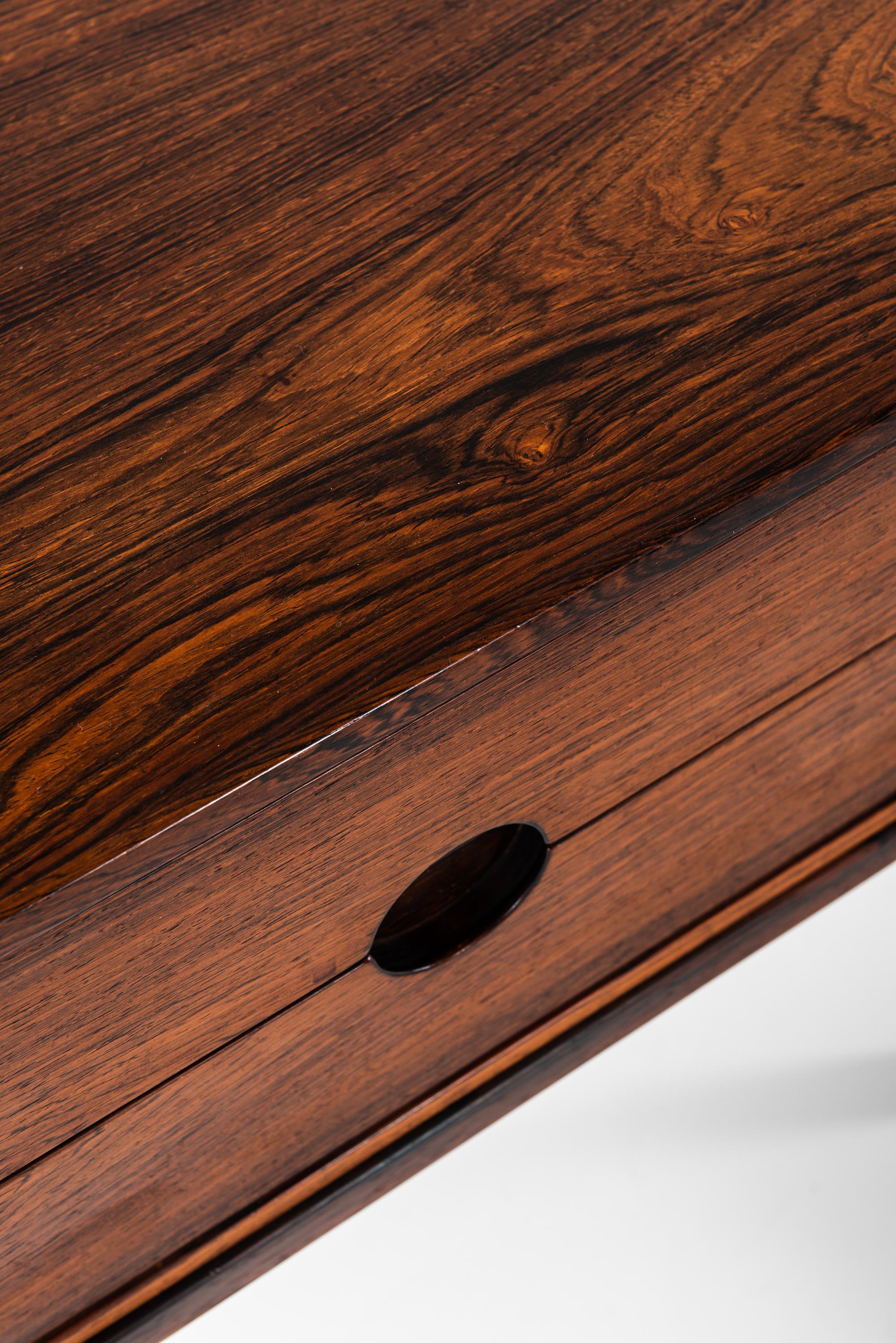 Scandinavian Modern Kai Kristiansen Side / Bedside Tables Model 384 by Aksel Kjersgaard in Denmark