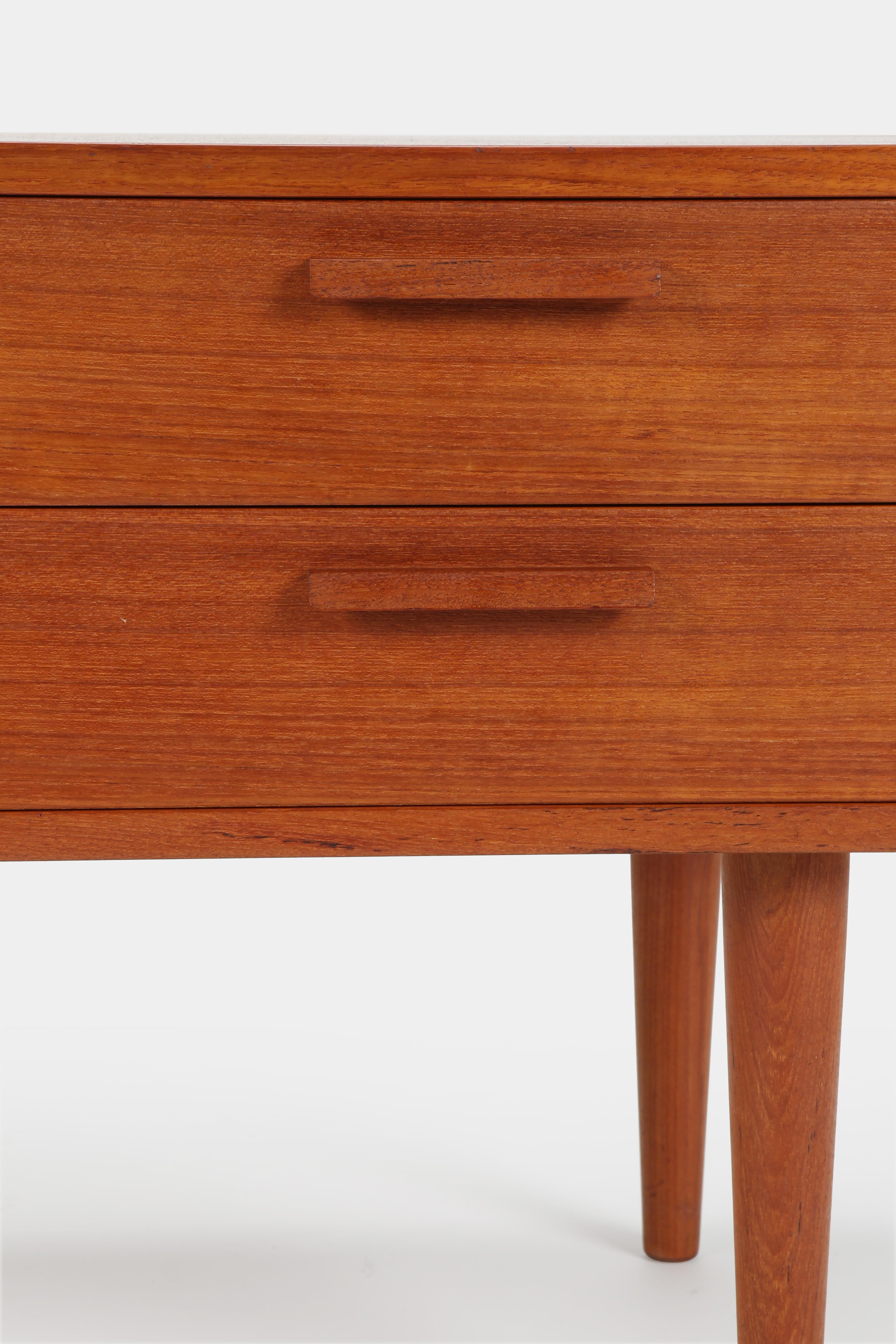 Kai Kristiansen Small Teak Dresser Midcentury modern Danish Design, 1960s For Sale 5