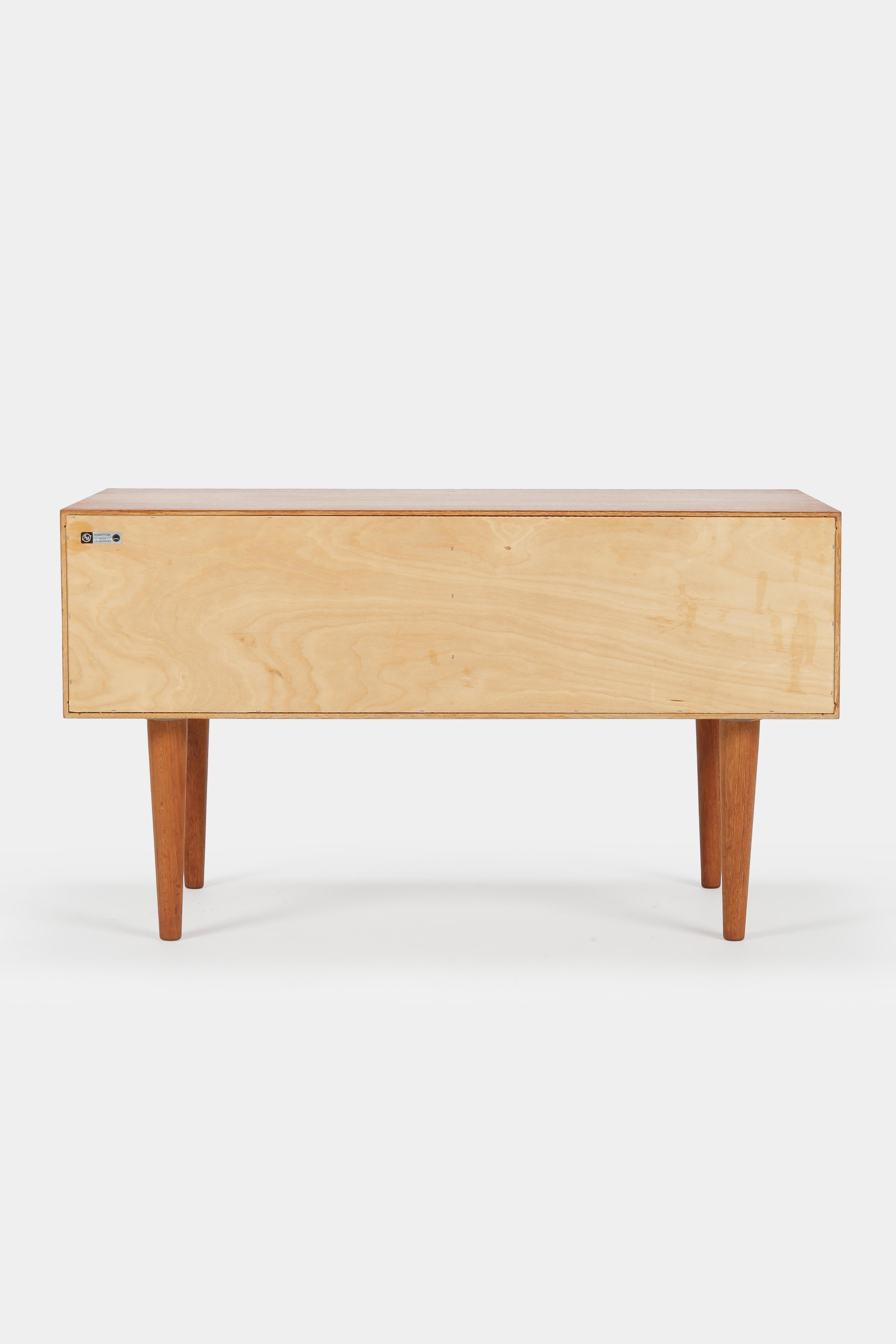 Kai Kristiansen Small Teak Dresser Midcentury modern Danish Design, 1960s For Sale 2