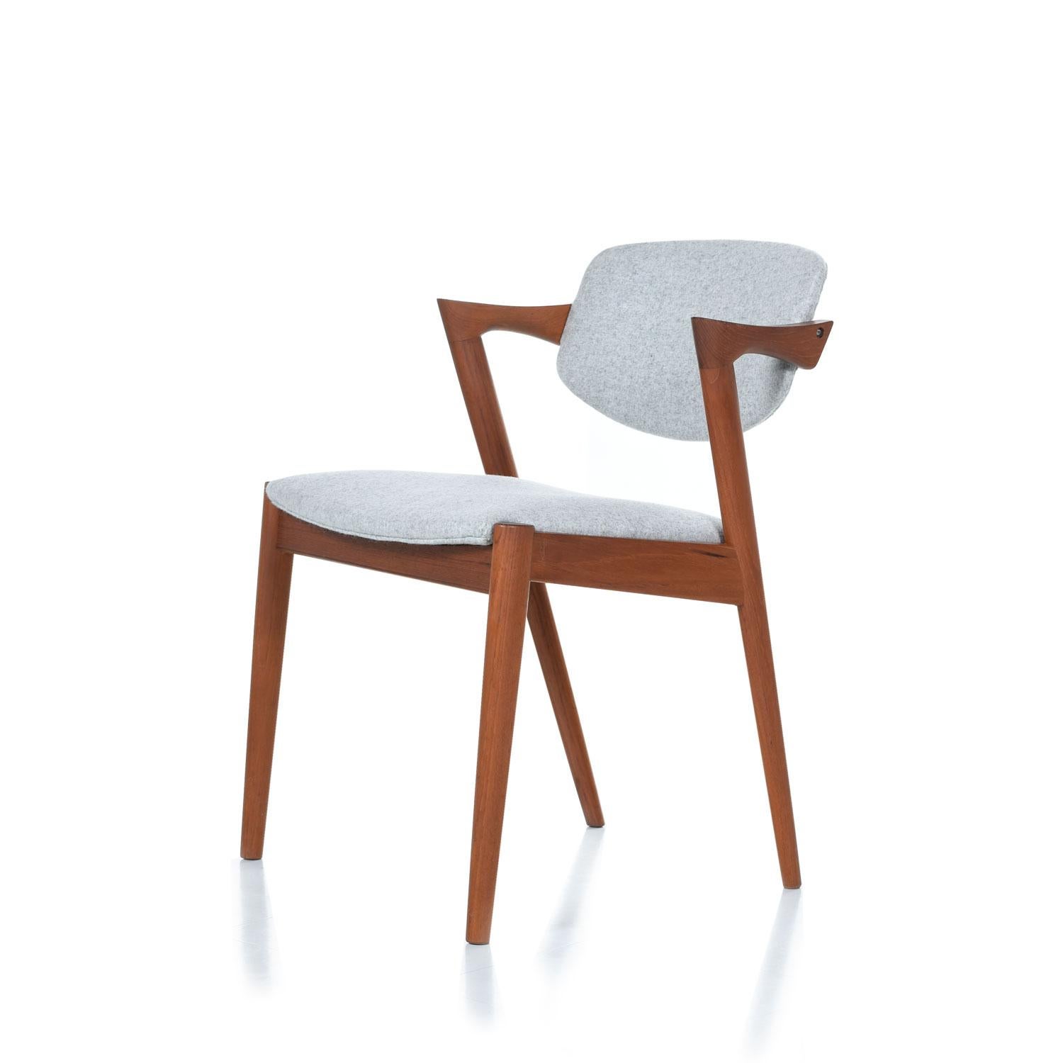 Feast your eyes on this beautifully restored Kai Kristiansen #49 chair. Sometimes referred to as the 
