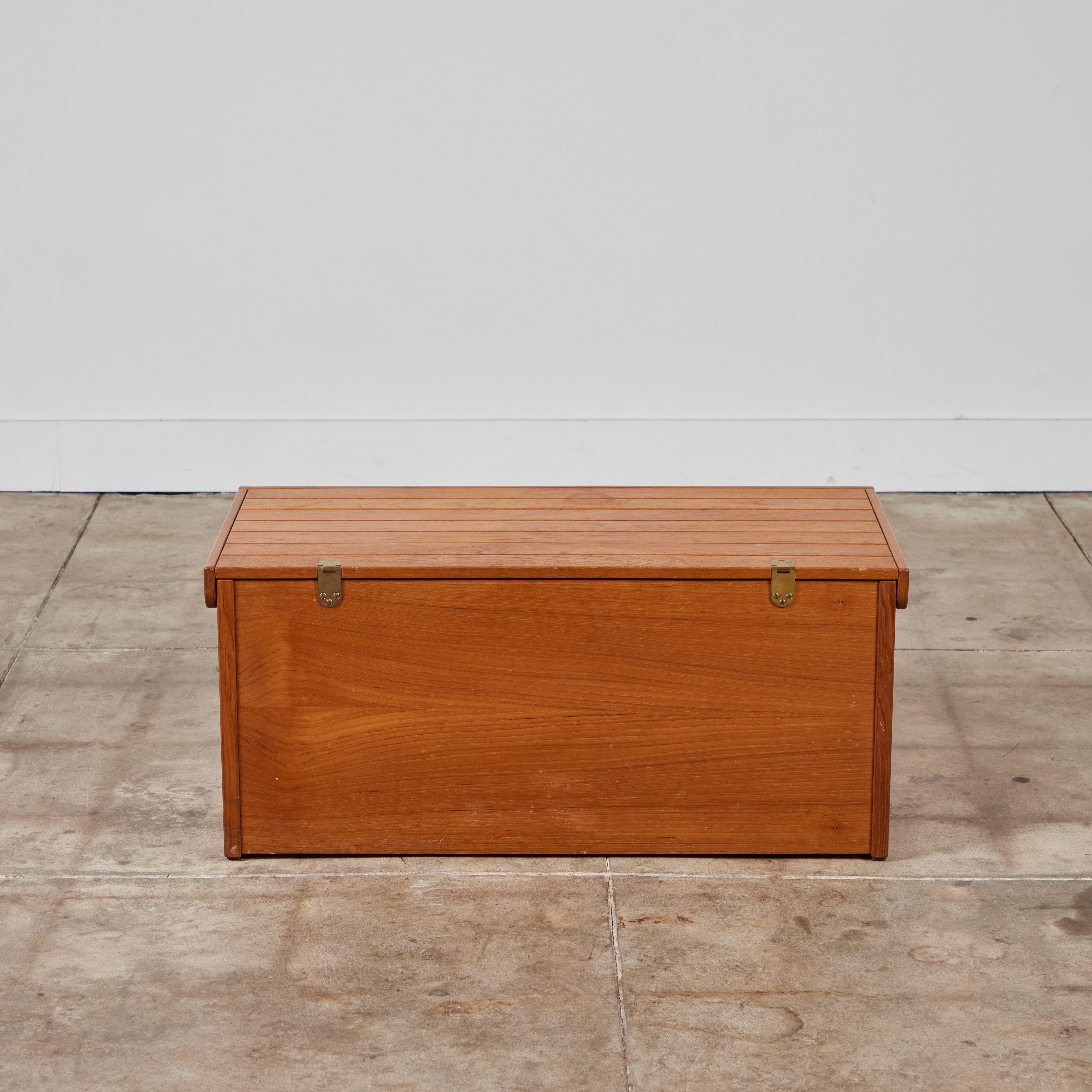Kai Kristiansen Storage Chest Trunk for Aksel Kjersgaard In Good Condition For Sale In Los Angeles, CA