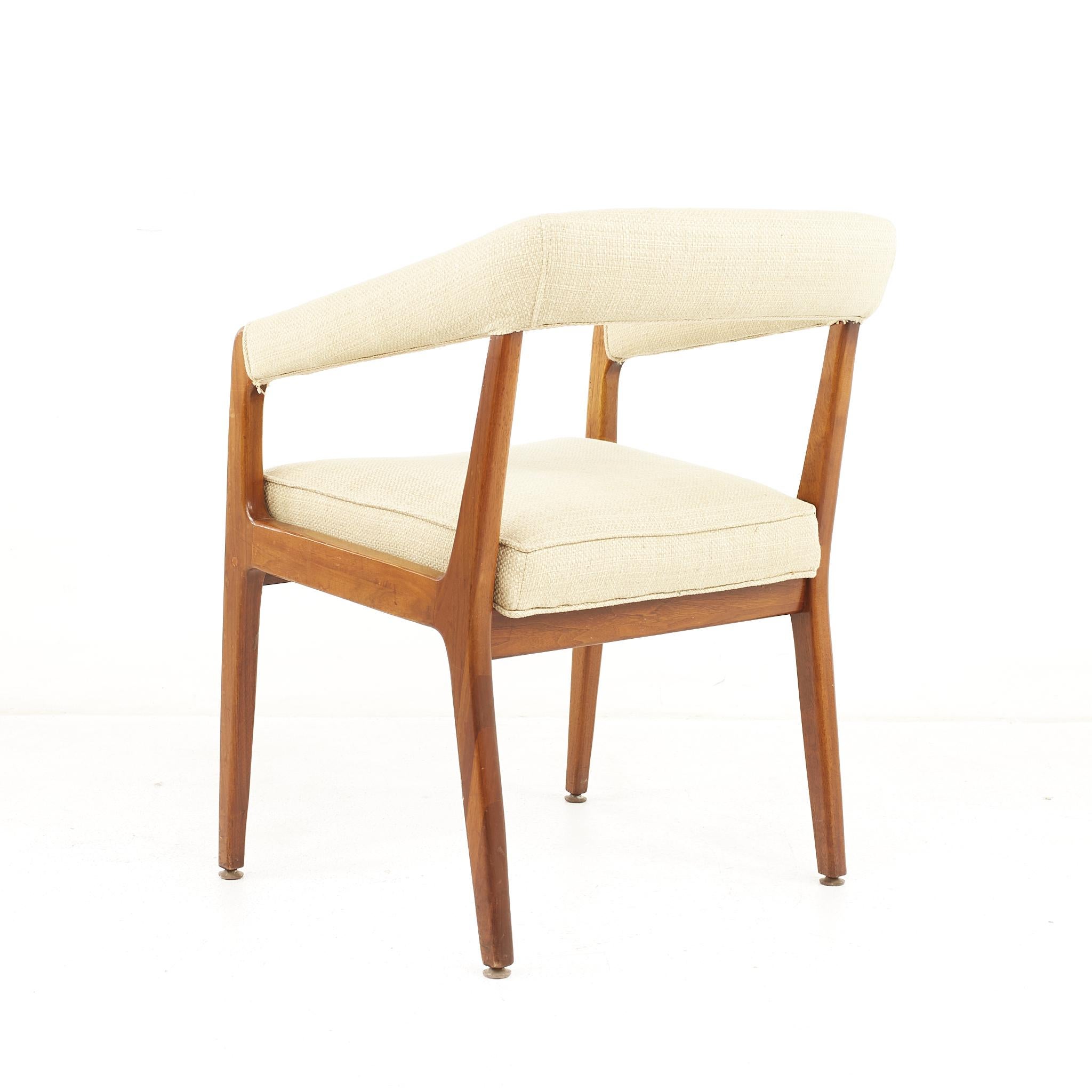 Kai Kristiansen Style Mid Century Danish Teak Occasional Lounge Chairs, A Pair For Sale 3