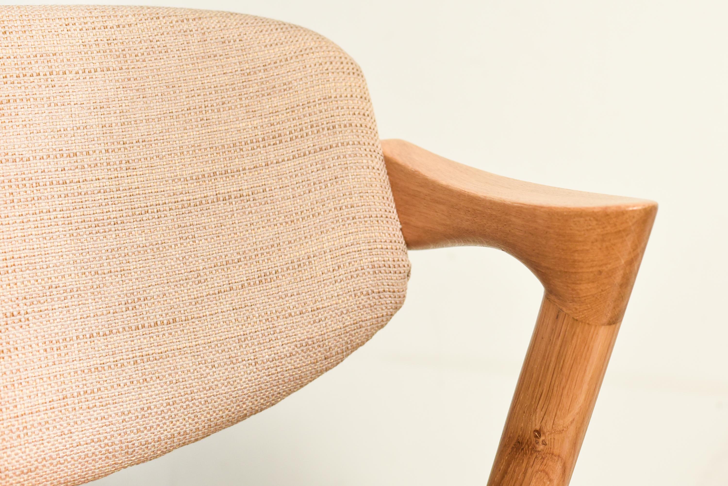 Mid Century Kai Kristiansen Swivel oakwood Chair, 1960s (Skandinavische Moderne)