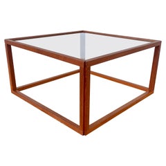 Kai Kristiansen Teak and Glass Coffee Table