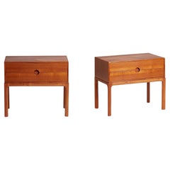 Kai Kristiansen Teak Bedside Cabinets, 1960s