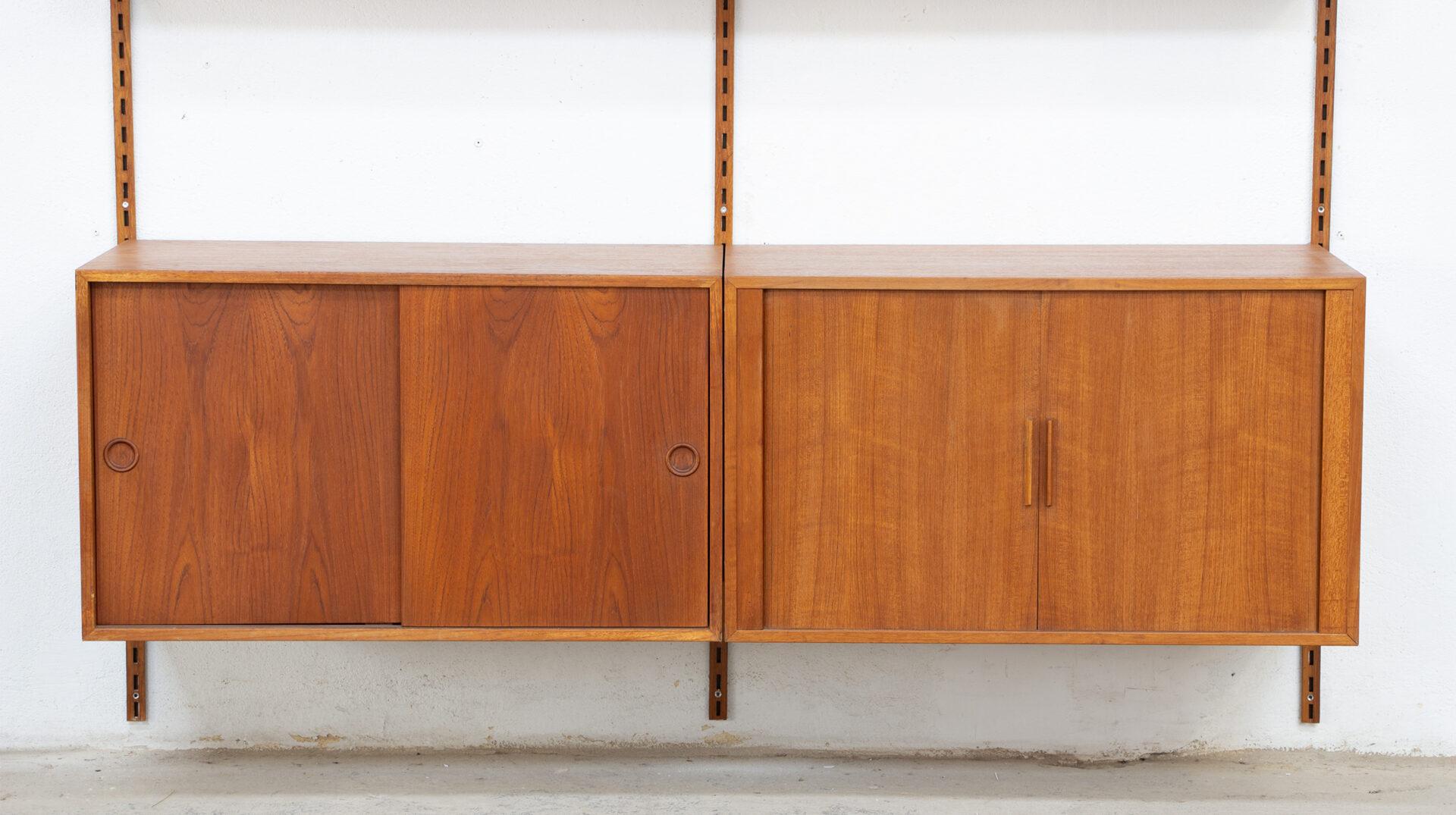 Bibliothèque en teck de Kai Kristiansen pour FM furniture, années 1960 en vente 2