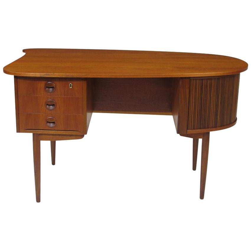 Kai Kristiansen Teak Bullet Desk
