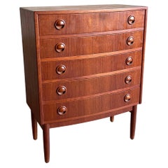 Kai Kristiansen teak chest of drawers by Feldballes Møbelfabrik, Denmark