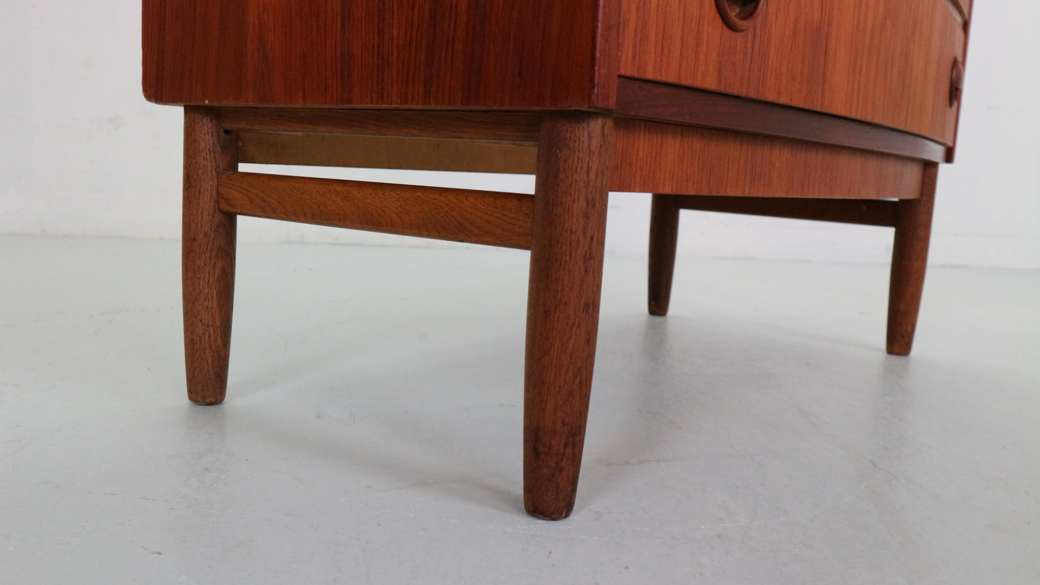 Kai Kristiansen Teak Chest of Drawers for Feldballes Møbelfabrik, 1960 Denmark 7