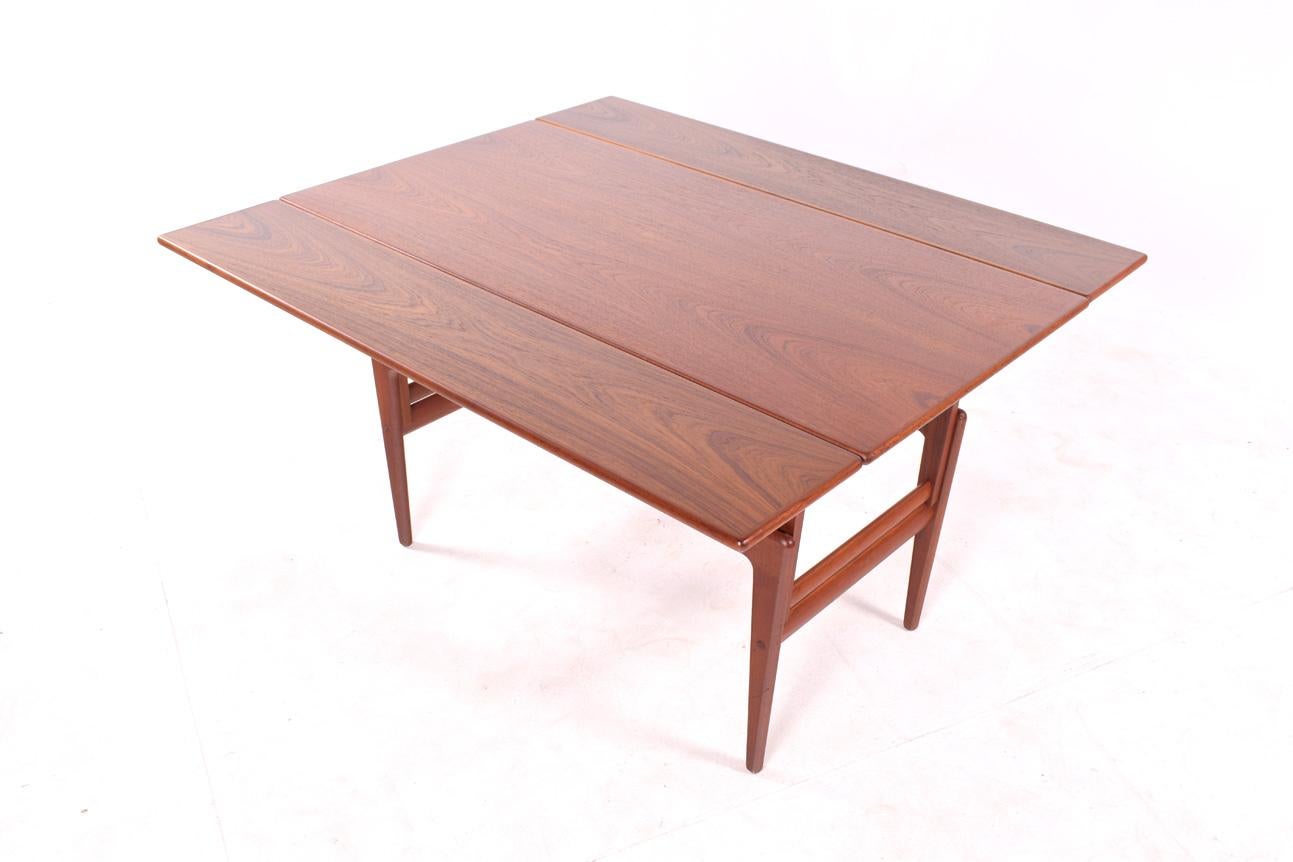 Danish Kai Kristiansen Teak Coffee/Dining Table, Extendable