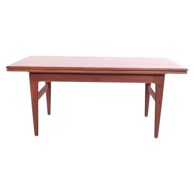 Kai Kristiansen Teak Coffee/Dining Table, Extendable