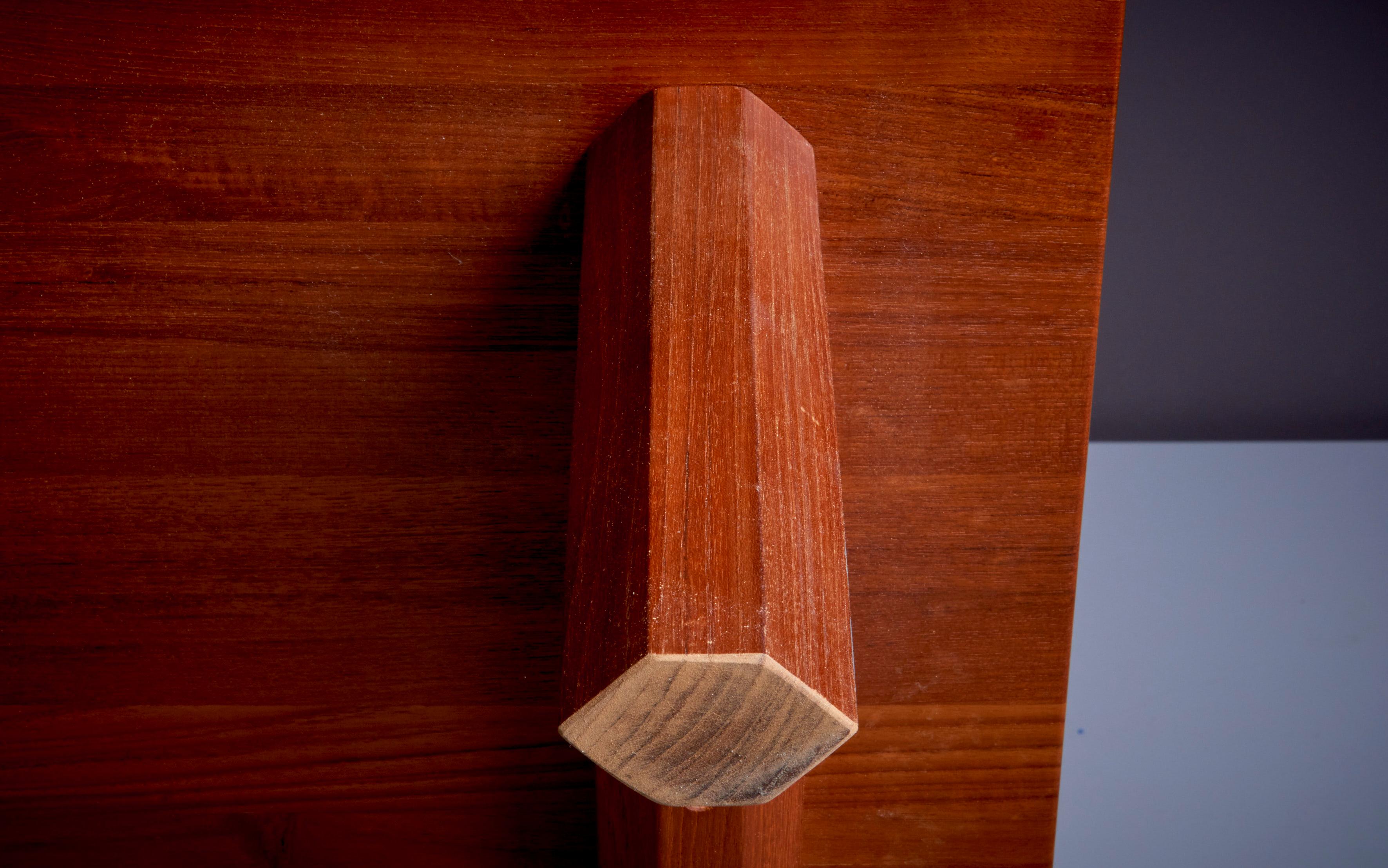 Tavolino in teak Kai Kristiansen per Aksel Kjersgaard, Danimarca, anni '50 In condizioni buone in vendita a Berlin, DE