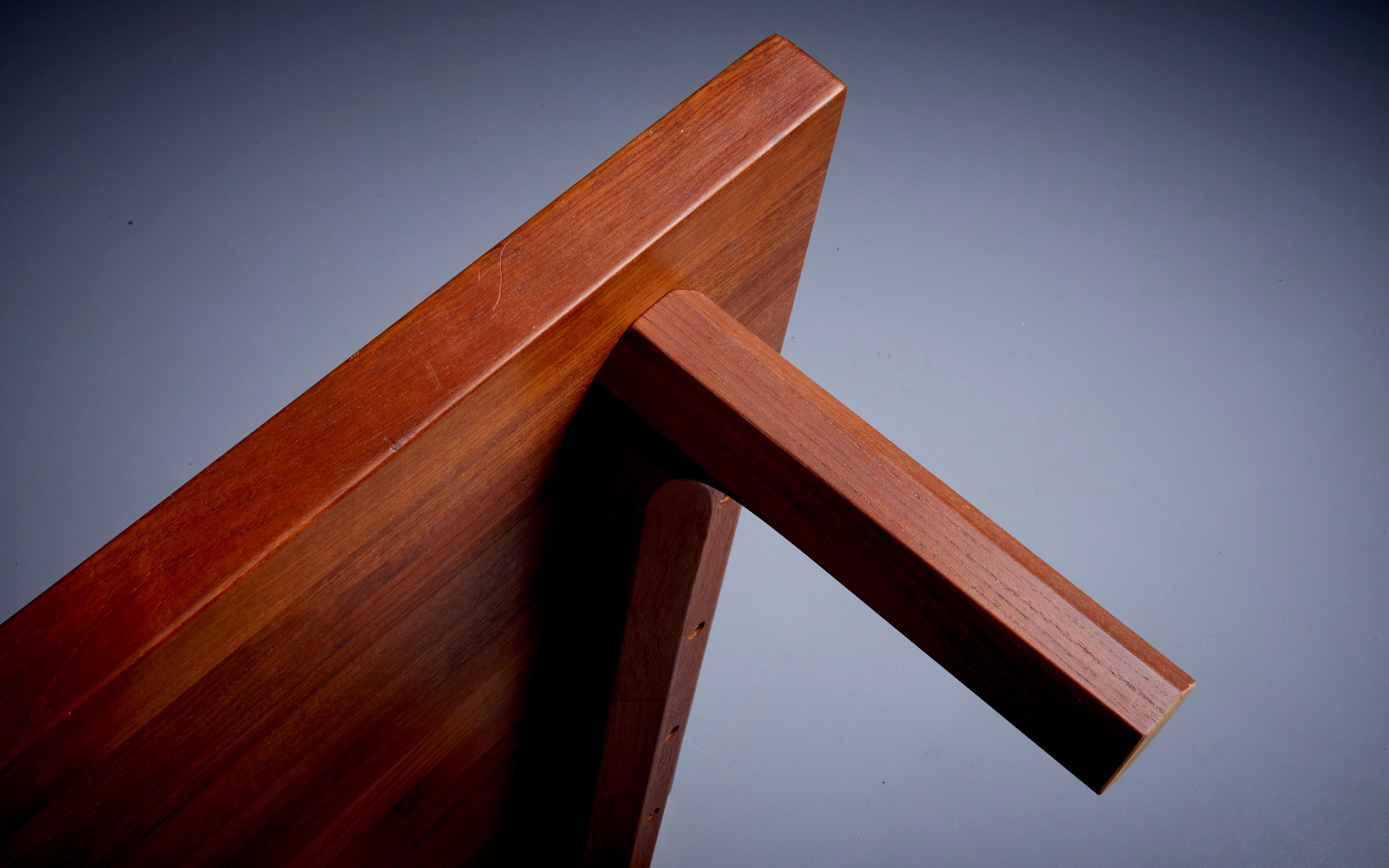 Metà XX secolo Tavolino in teak Kai Kristiansen per Aksel Kjersgaard, Danimarca, anni '50 in vendita