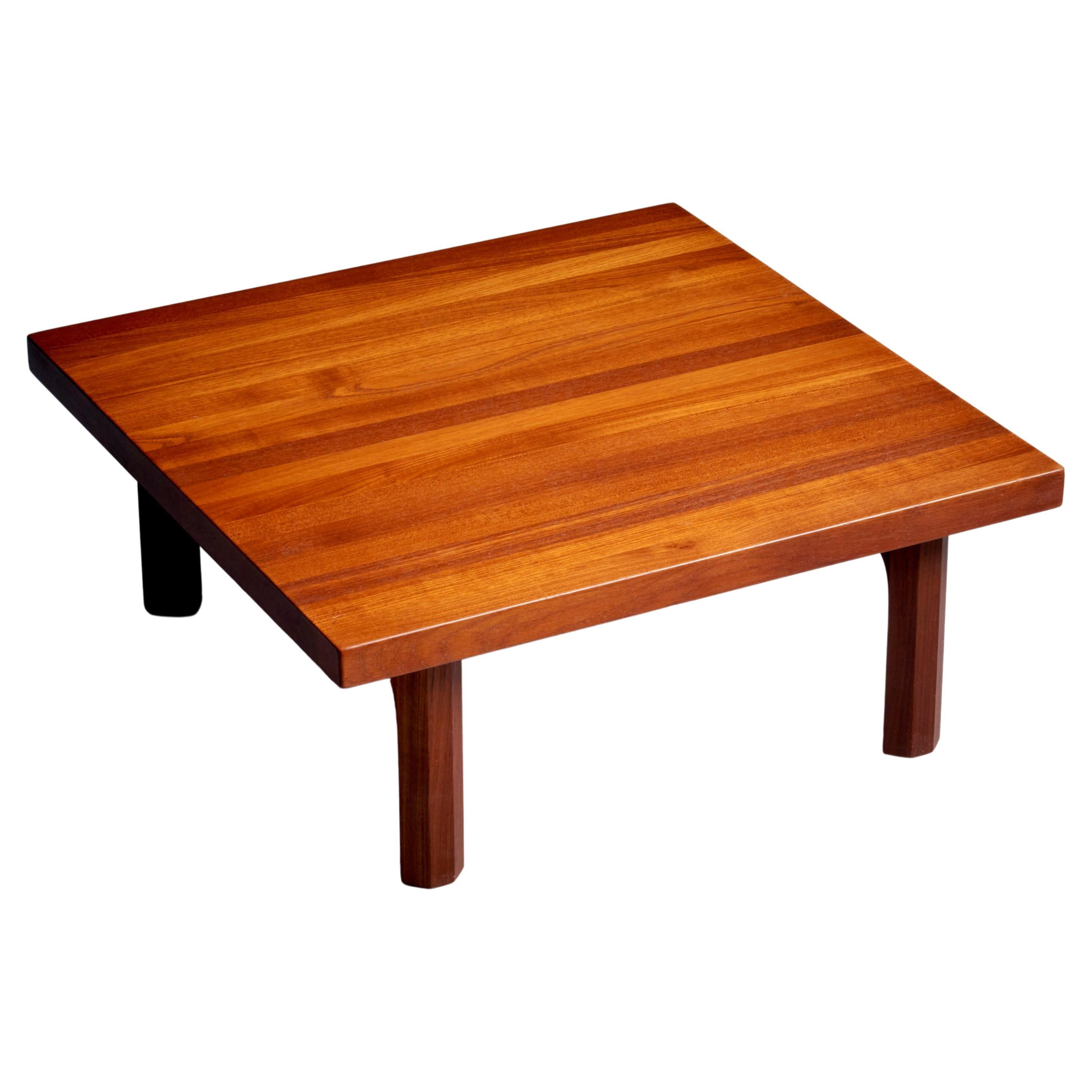 Kai Kristiansen Teak Coffee Table for Aksel Kjersgaard, Denmark, 1950s