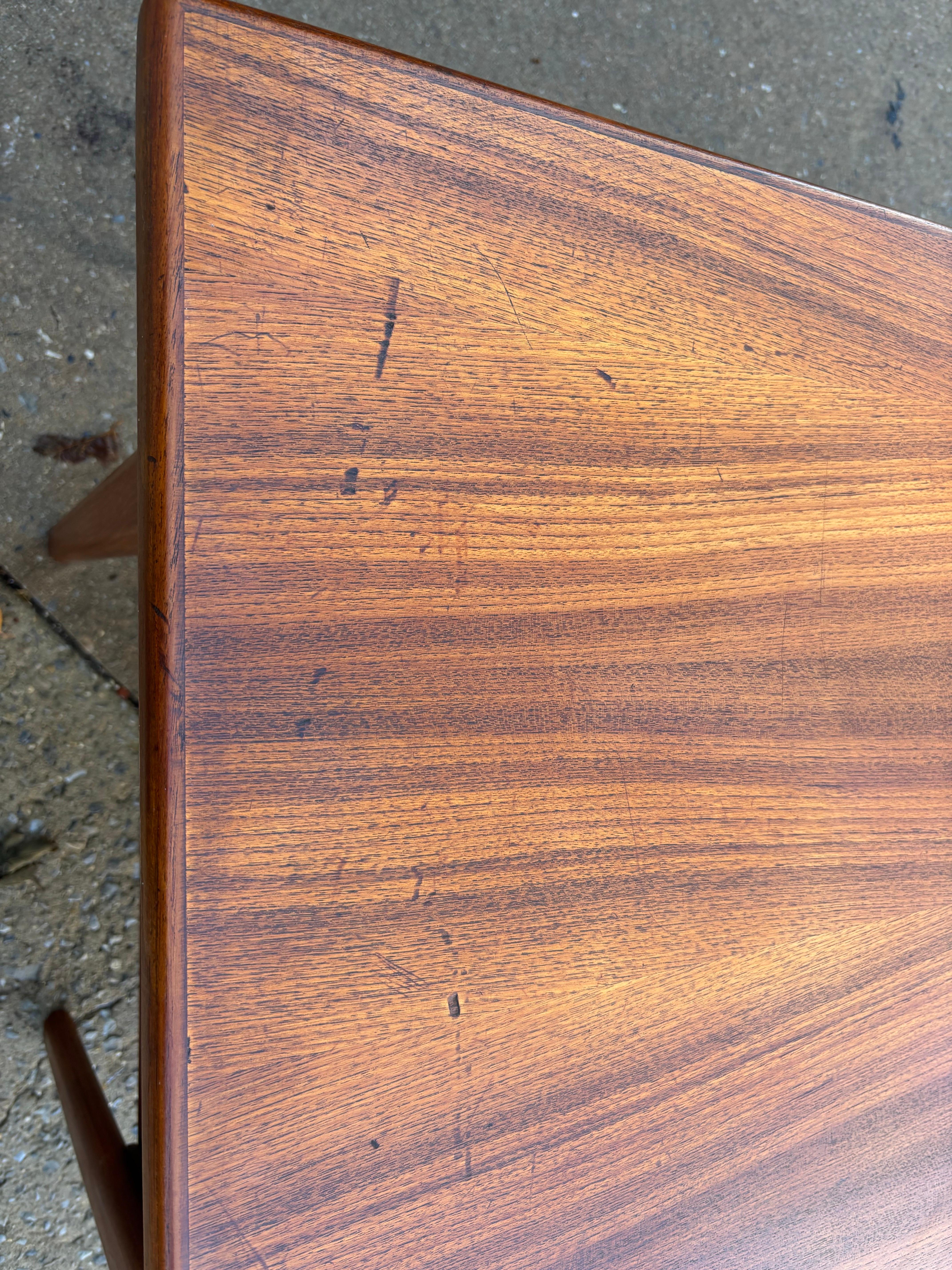 Scrivania in teak Kai Kristiansen modello FM60 in vendita 2