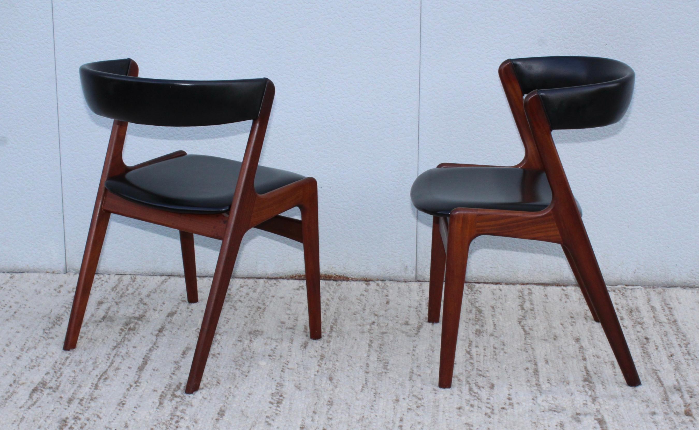 Mid-20th Century Kai Kristiansen Teak Dining Chairs