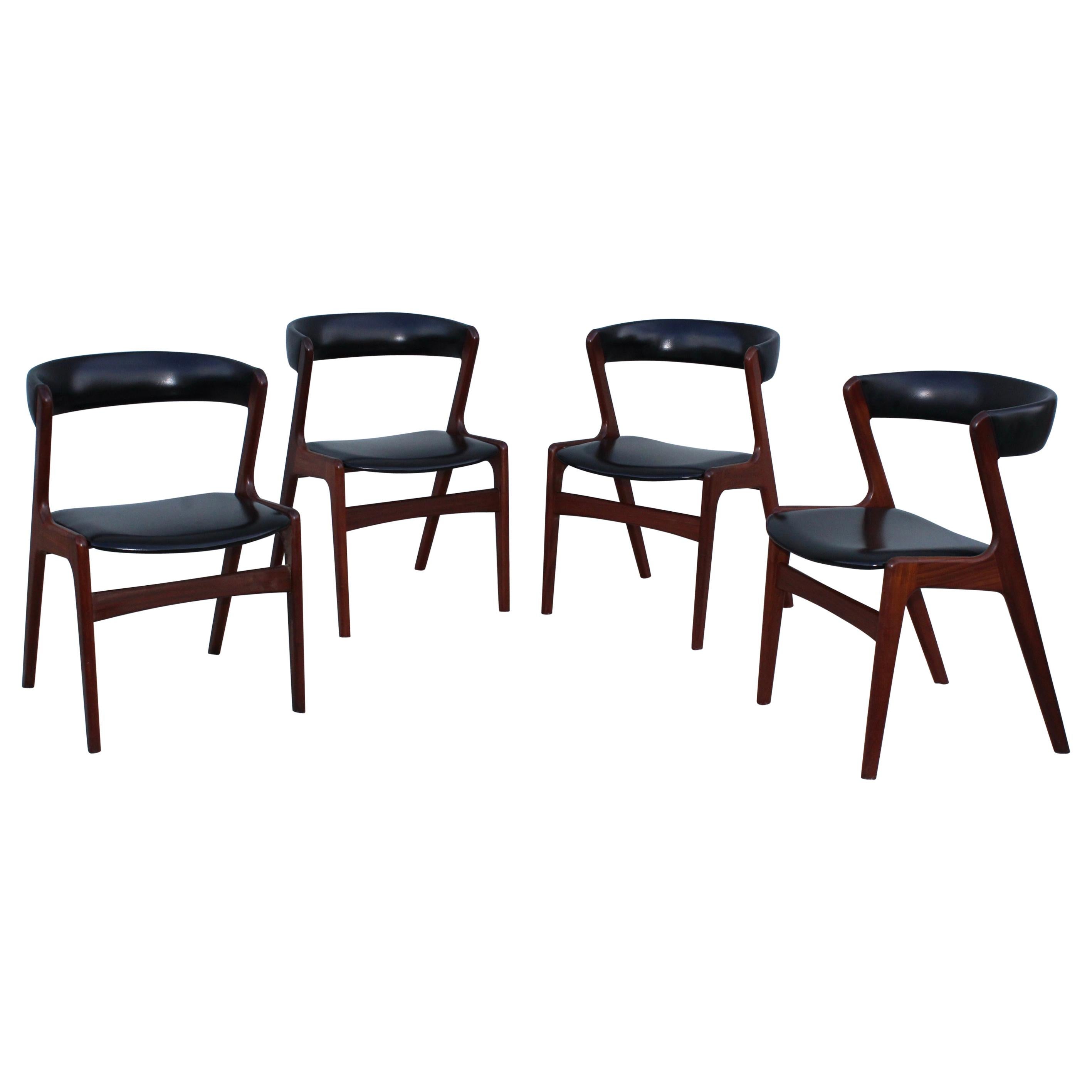 Kai Kristiansen Teak Dining Chairs