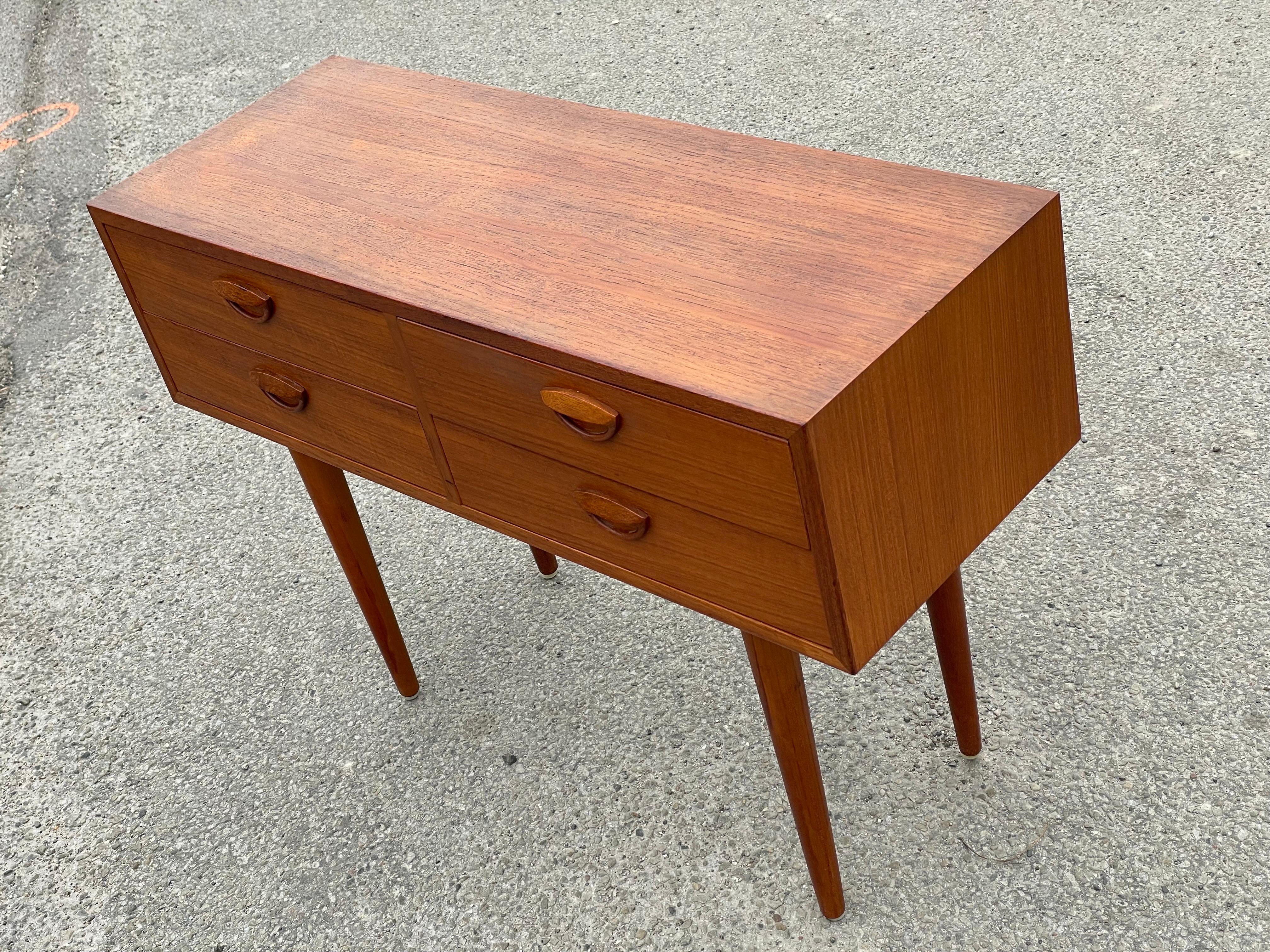 Mid-Century Modern Kai Kristiansen Teak Dresser, 1960’s For Sale