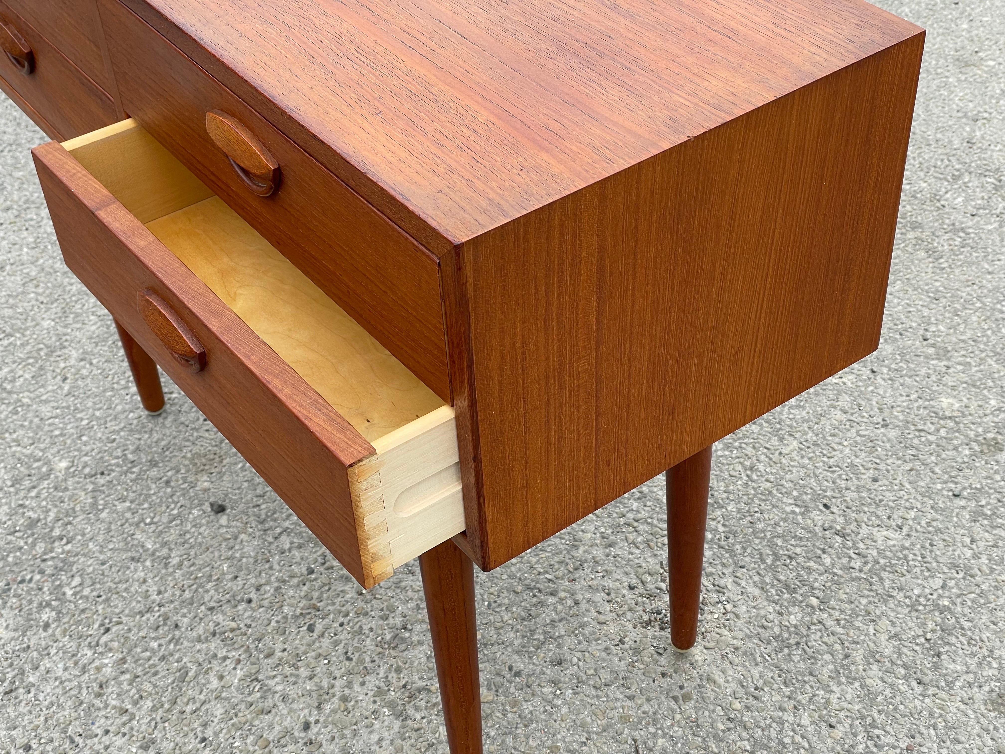 Mid-20th Century Kai Kristiansen Teak Dresser, 1960’s For Sale