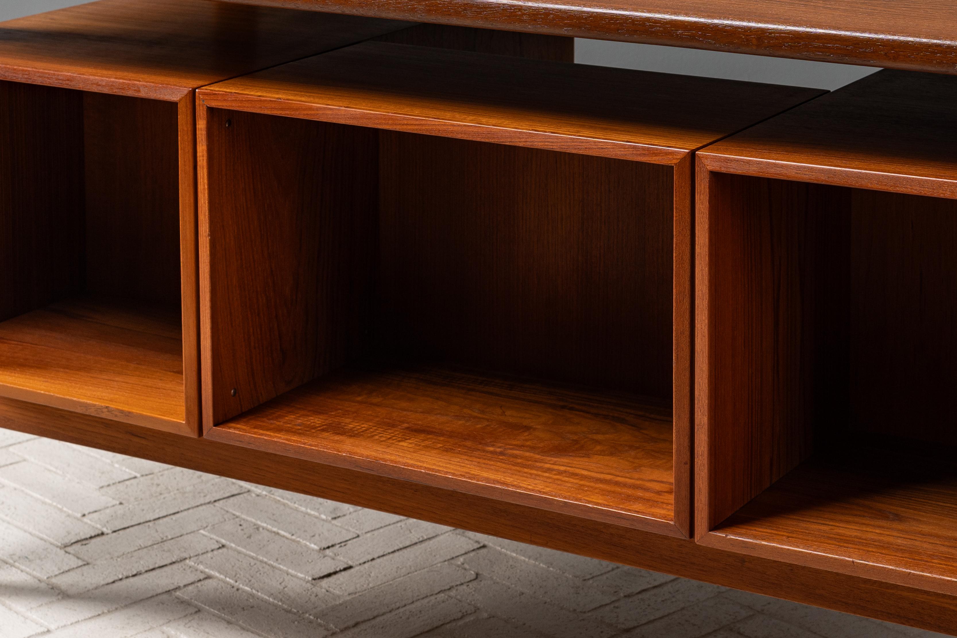 Kai Kristiansen Teak Executive Desk For Sale 8