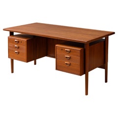 Kai Kristiansen Teak Executive Desk