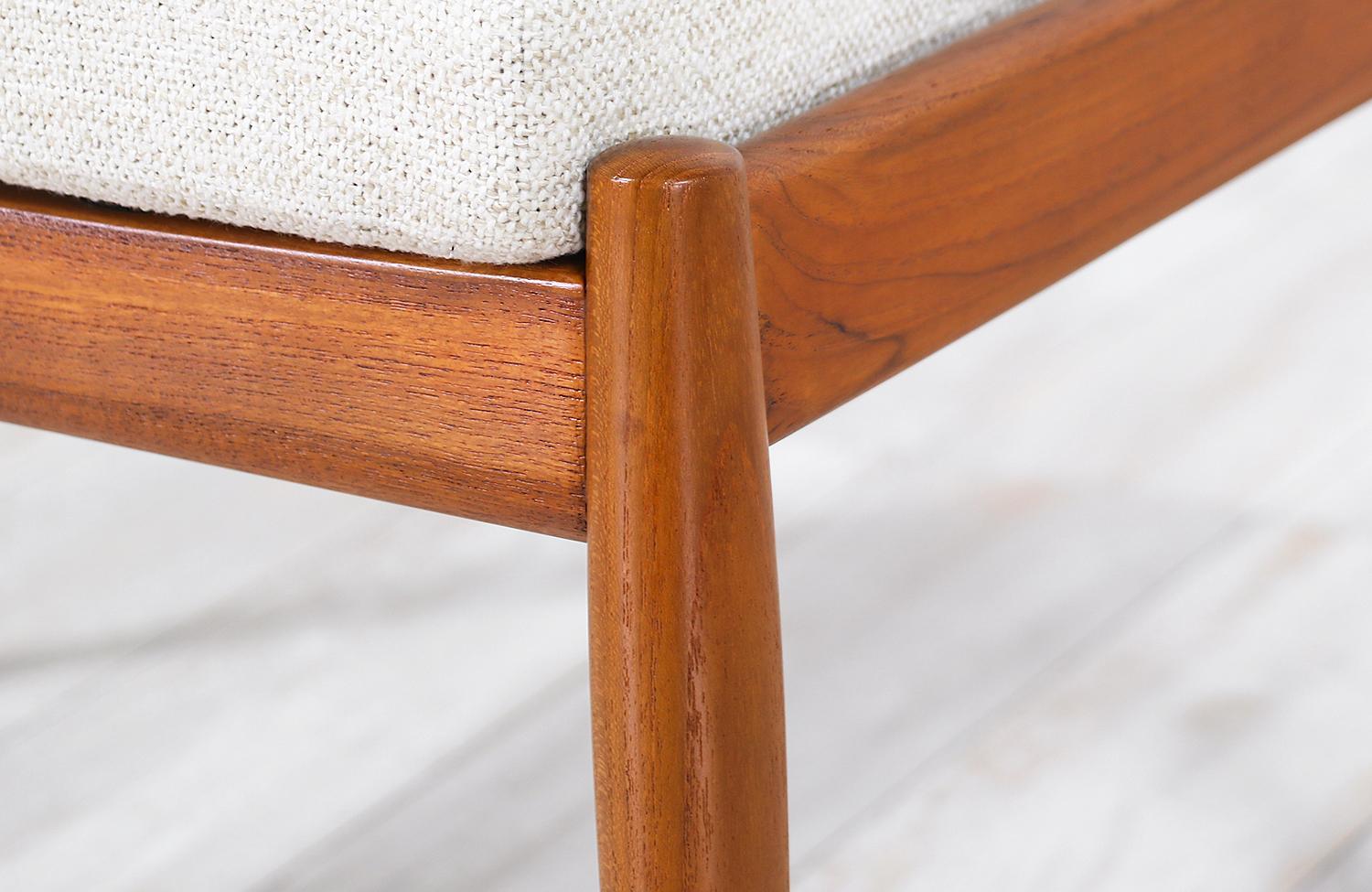 Kai Kristiansen Teak Stools for Magnus Olesen 2
