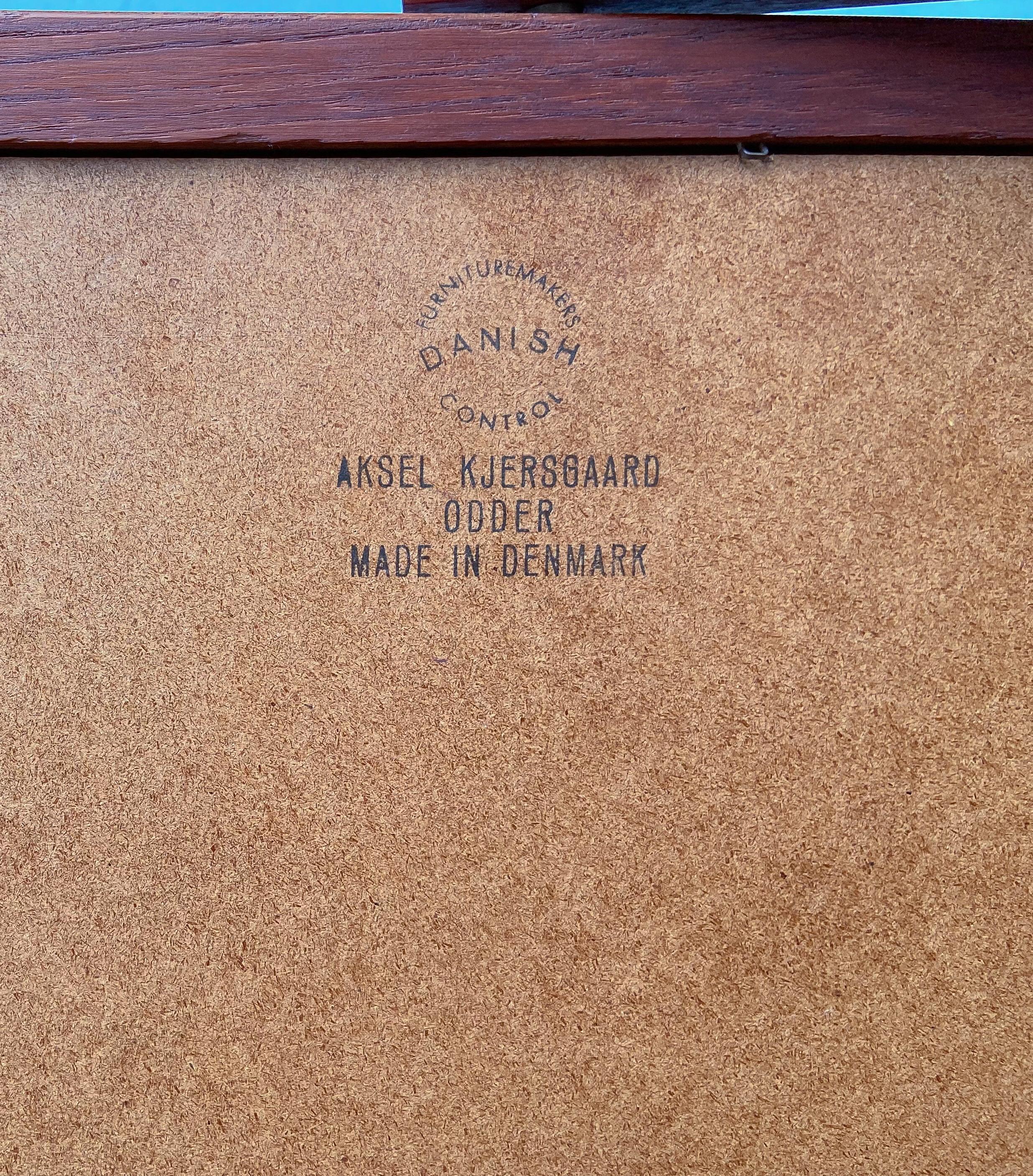 Kai Kristiansen Teakholz-Schminktisch-Schminktischspiegel mit Schubladen, Dänemark, 1960er Jahre im Angebot 4