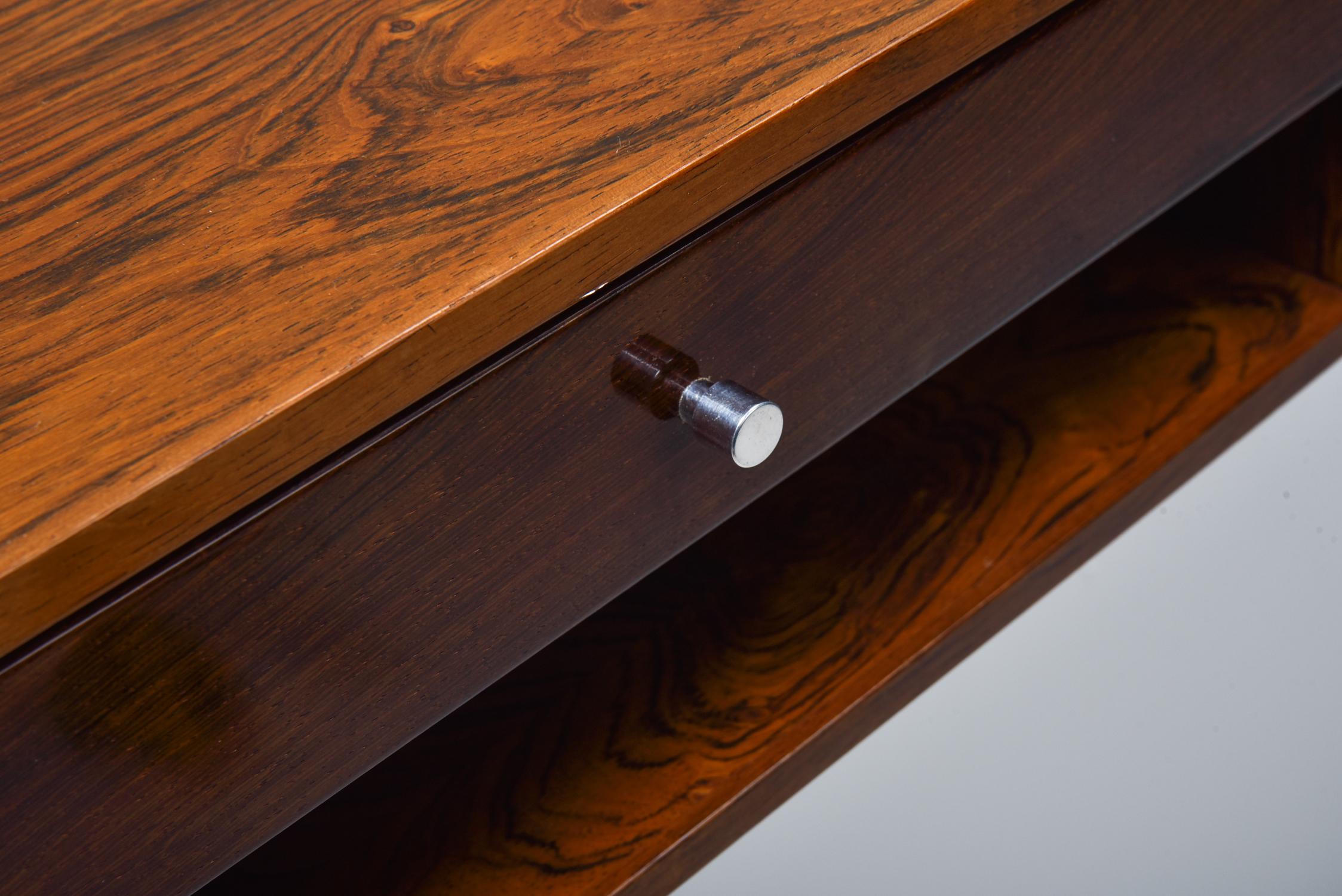 Mid-20th Century Kai Kristiansen Wall Console °127 in Rosewood