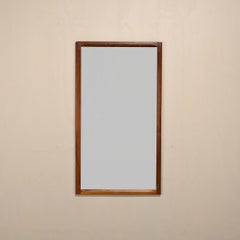 Miroir mural Model 166 de Kai Kristiansen en bois de rose pour Aksel Kjersgaard, 1960s