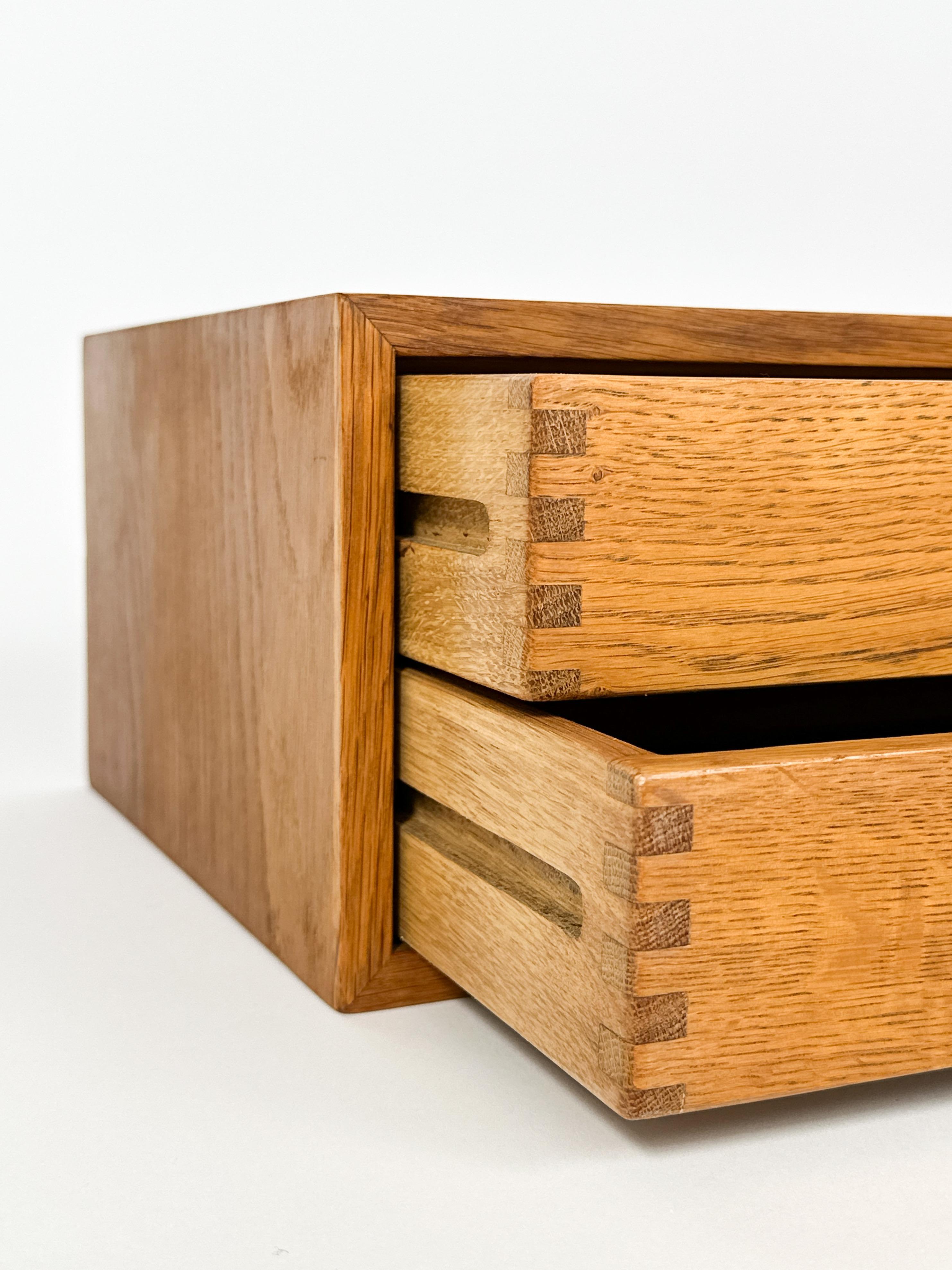 Kai Kristiansen Wall Unit Aksel Kjersgaard Oak Shelf Mode 132 Denmark 1960s 4