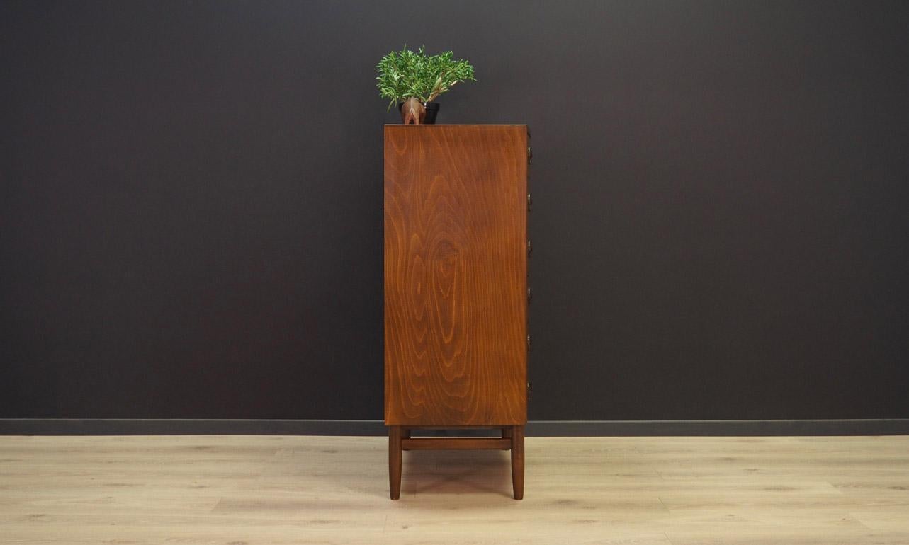 Kai Kristiansen Walnut Chest of Drawers 1960s Danish Design Vintage 1