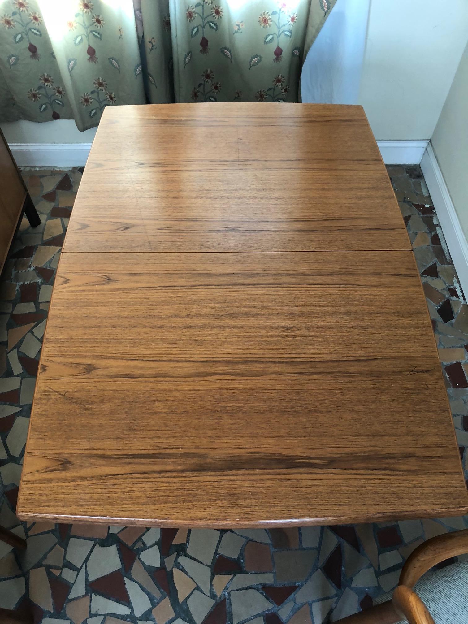 Kai Krstiansen For SVA Mobler Danish Chairs And Table 1970s Teak 3