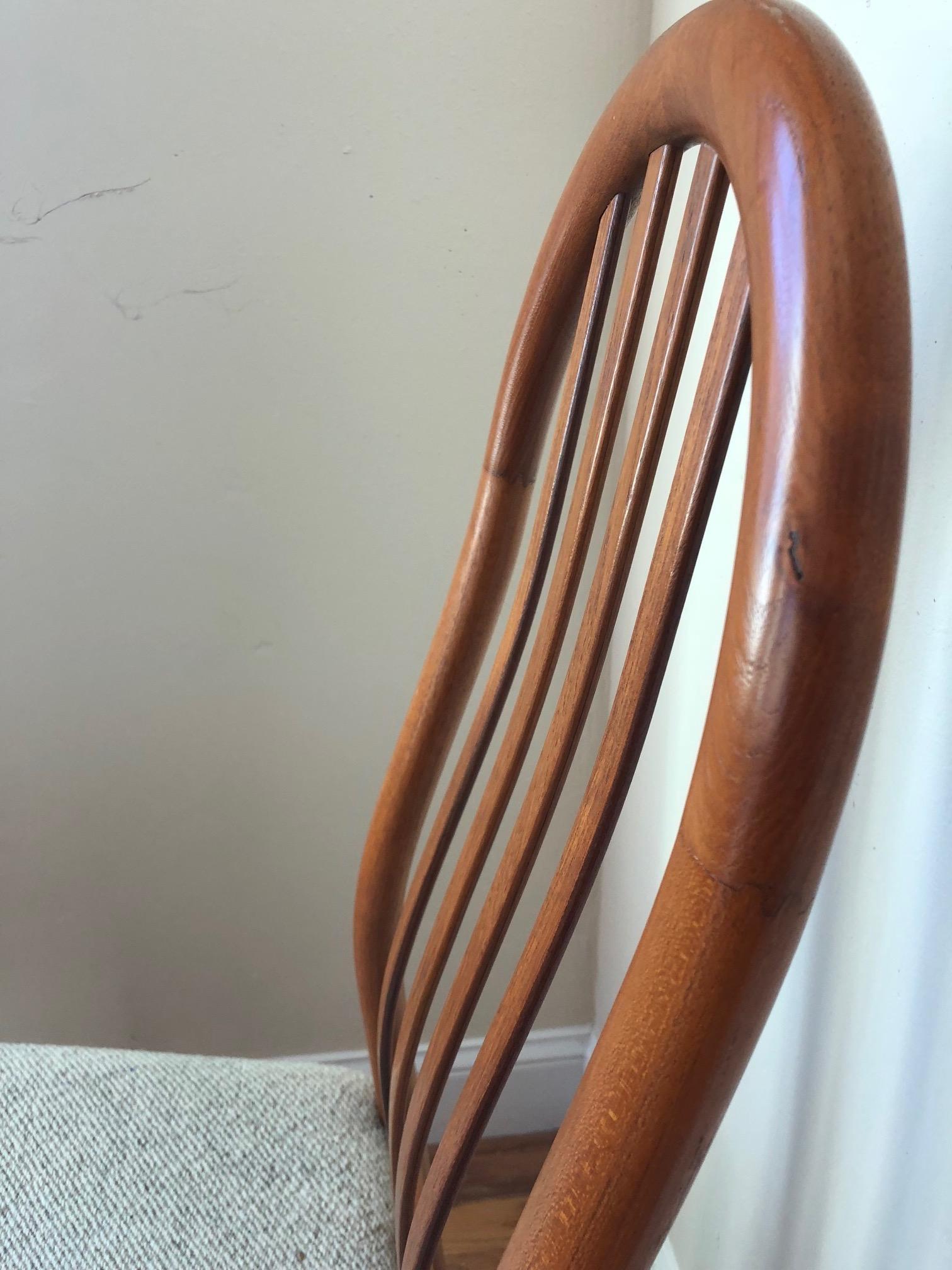 Kai Krstiansen For SVA Mobler Danish Chairs And Table 1970s Teak 6