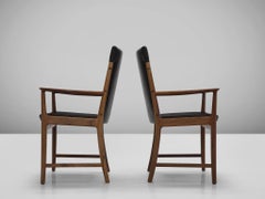 Kai Lynfeldt-Larsen Set of 12 Leather Armchairs for Murude