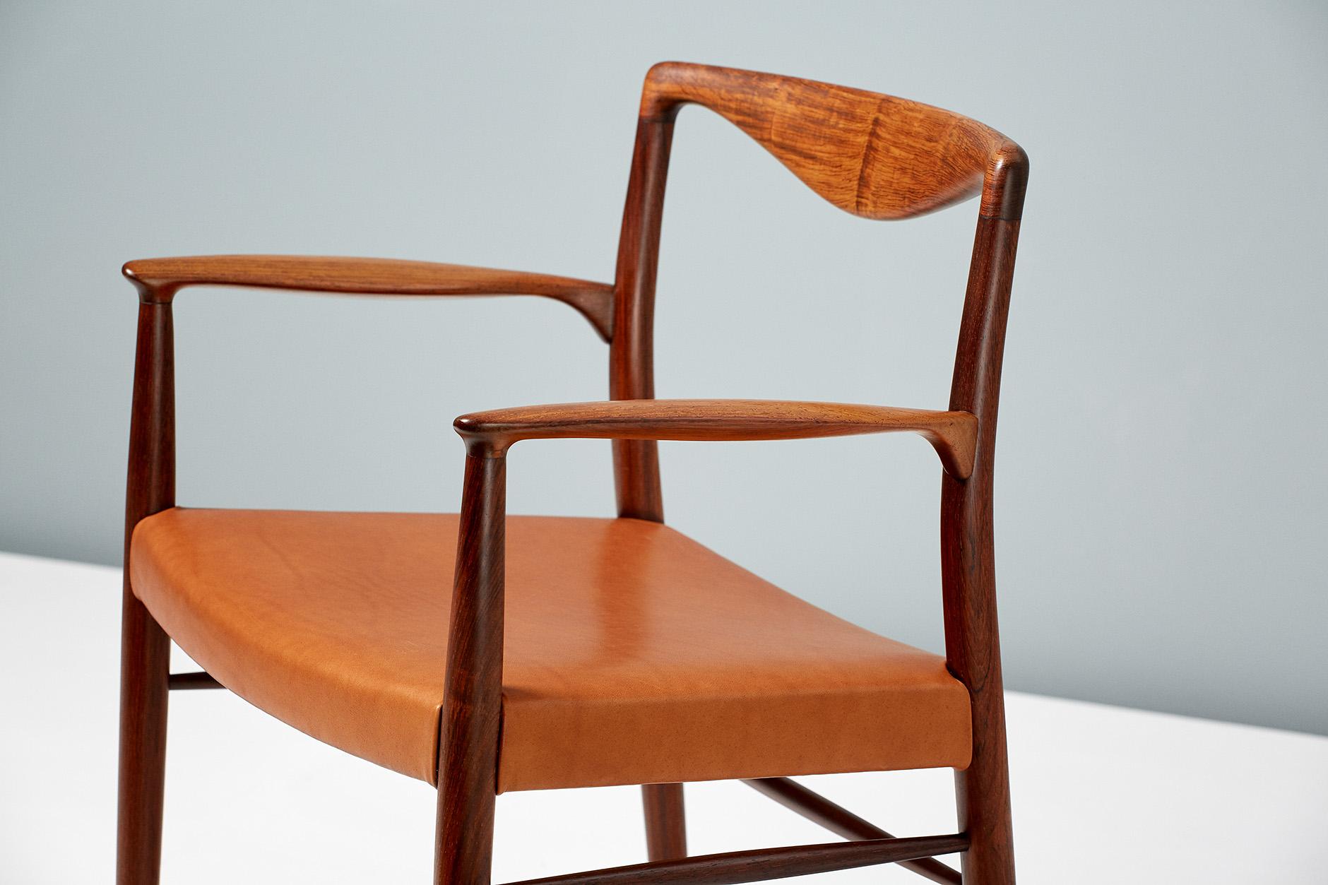 Scandinavian Modern Kai Lyngfeldt-Larsen 1960s Rosewood Armchair