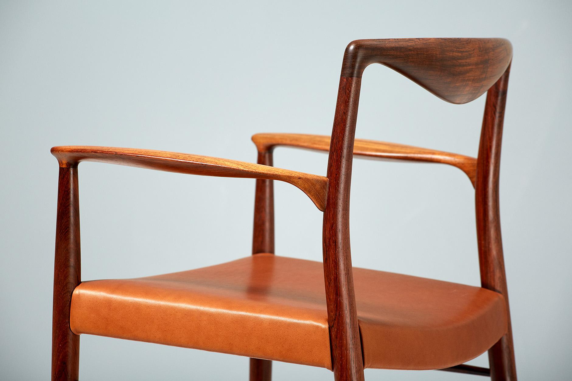 Kai Lyngfeldt-Larsen 1960s Rosewood Armchair In Excellent Condition For Sale In London, GB