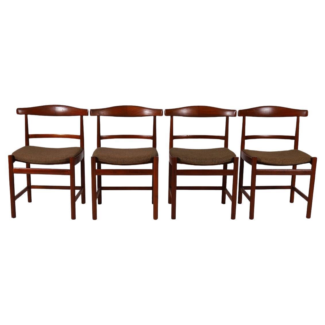 Set di quattro sedie da pranzo Kai Lyngfeldt Larsen