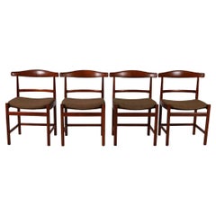 Kai Lyngfeldt Larsen Dining Chairs set of Four