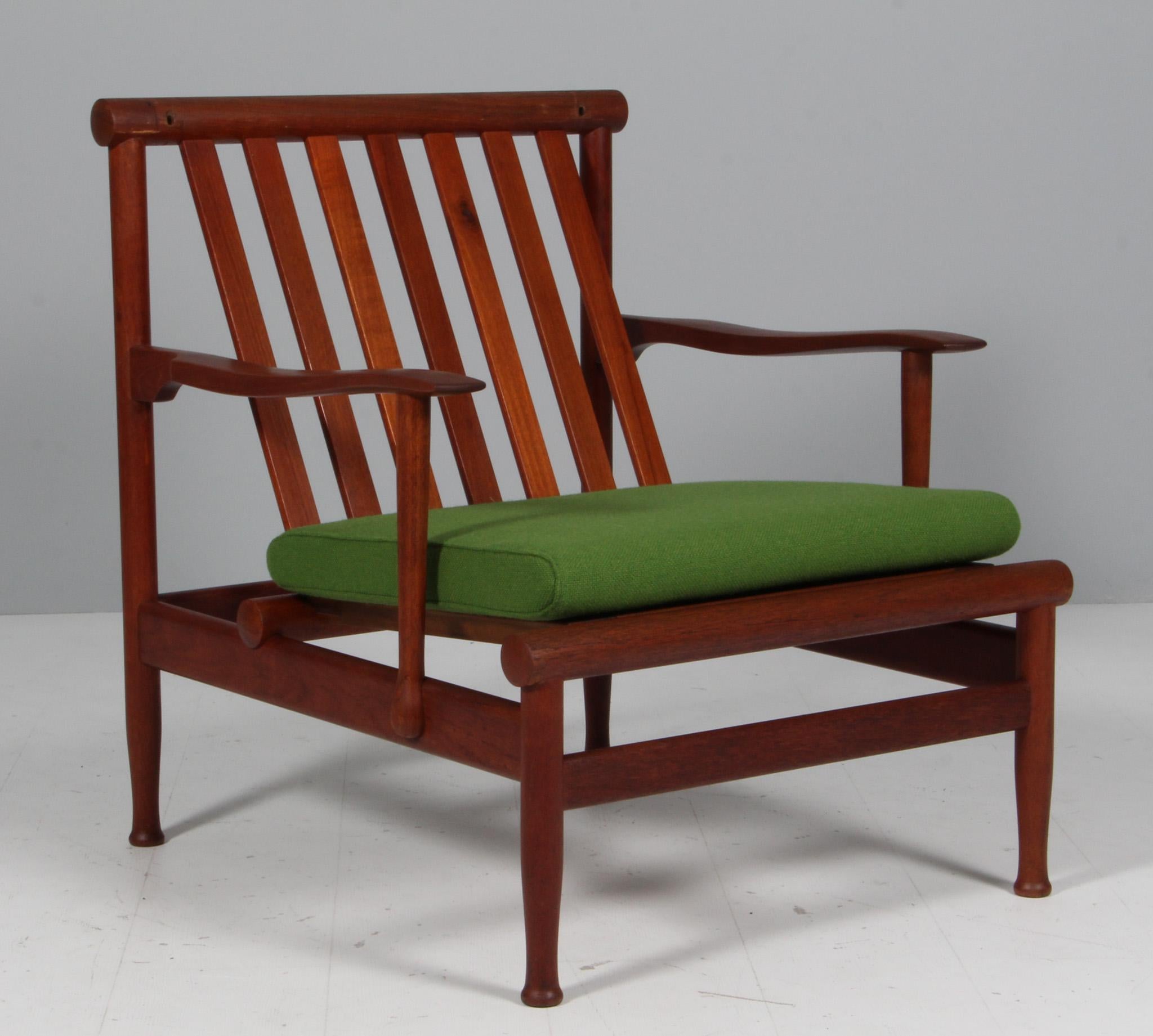 Kai Lyngfeldt Larsen Loungesessel, Teakholz, Kai Lyngfeldt (Dänisch) im Angebot