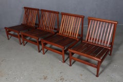 Kai Lyngfeldt Larsen Lounge Chairs, Teak