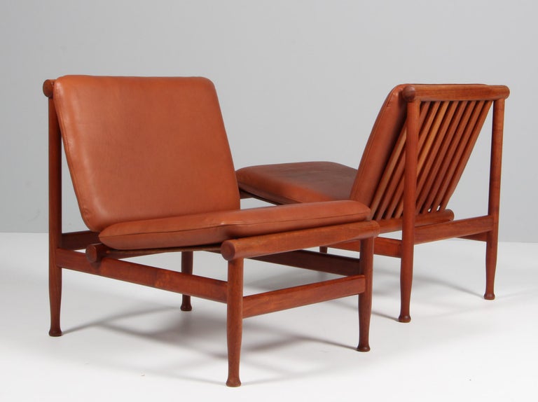 Danish Kai Lyngfeldt Larsen Lounge Chairs, Teak For Sale