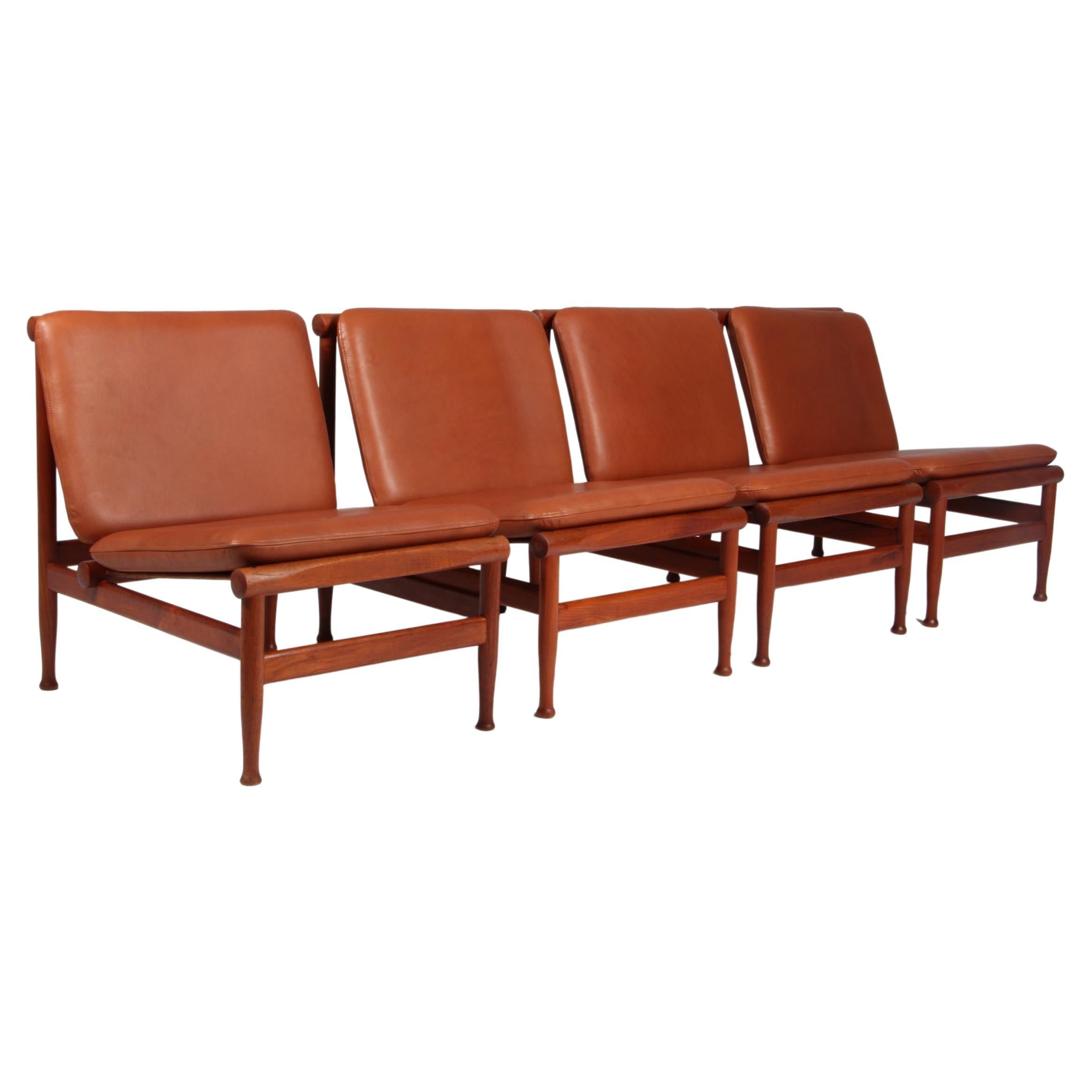 Kai Lyngfeldt Larsen Lounge Chairs, Teak For Sale