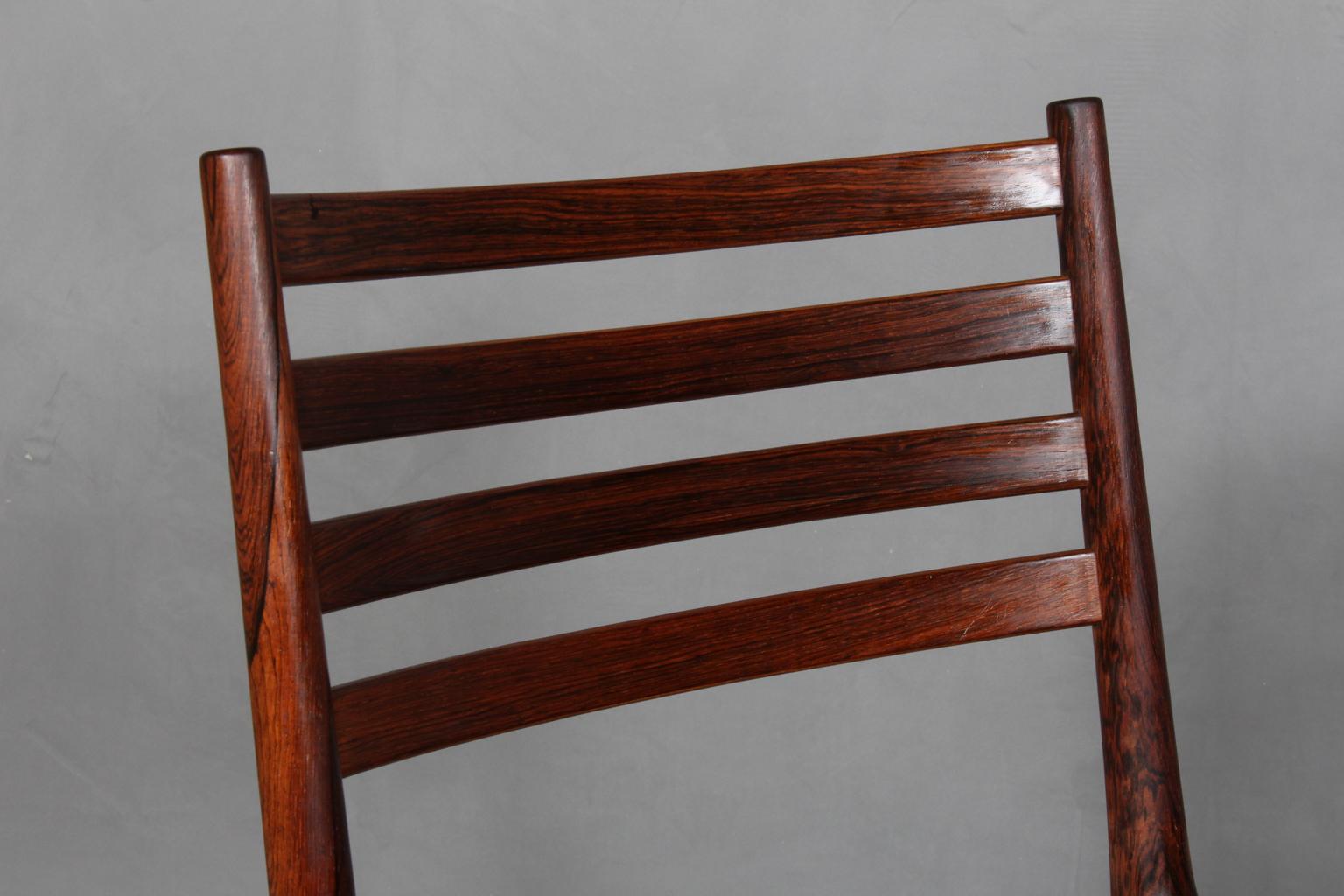 Rosewood Kai Lyngfeldt Larsen Six Dining Chairs