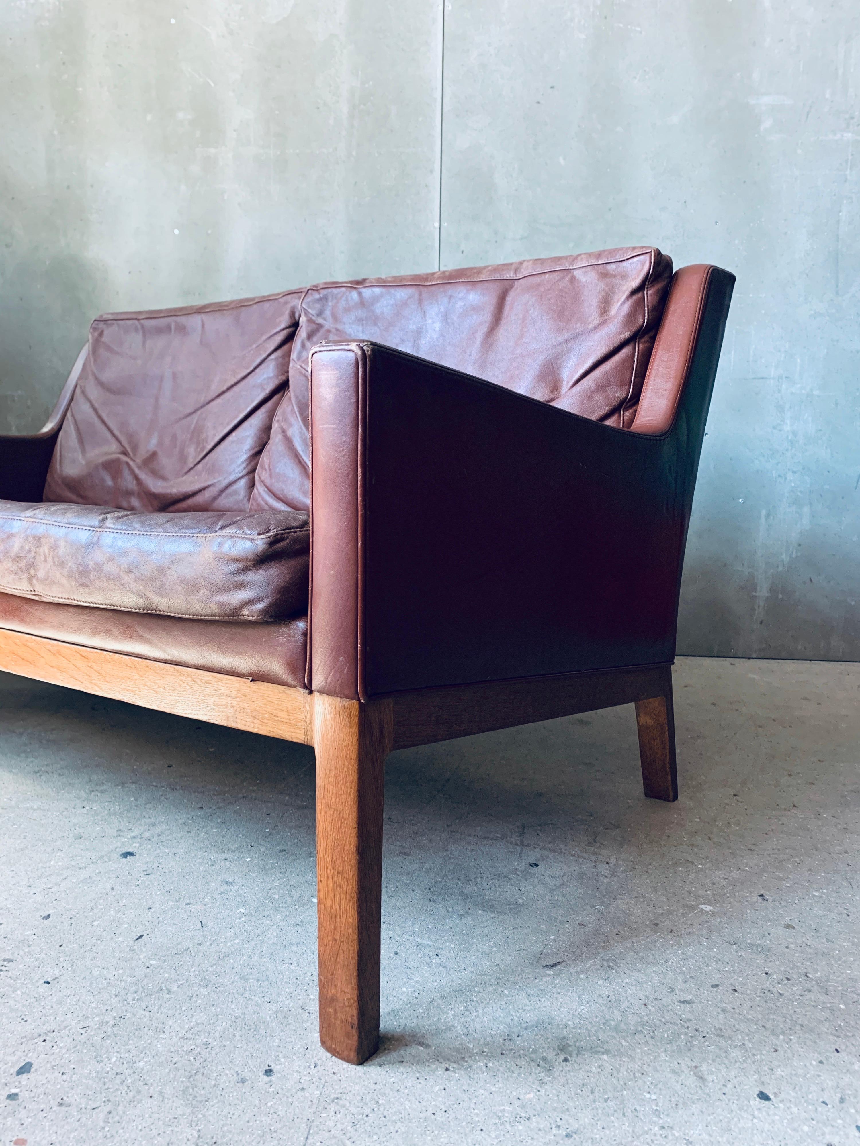 Mid-Century Modern Kai Lyngfeldt Larsen Sofa by Søren Willadsen Denmark For Sale