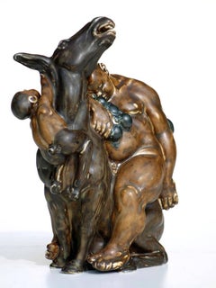 Kai Nielsen Bing & Grondahl Denmark Stoneware Art Deco Figure